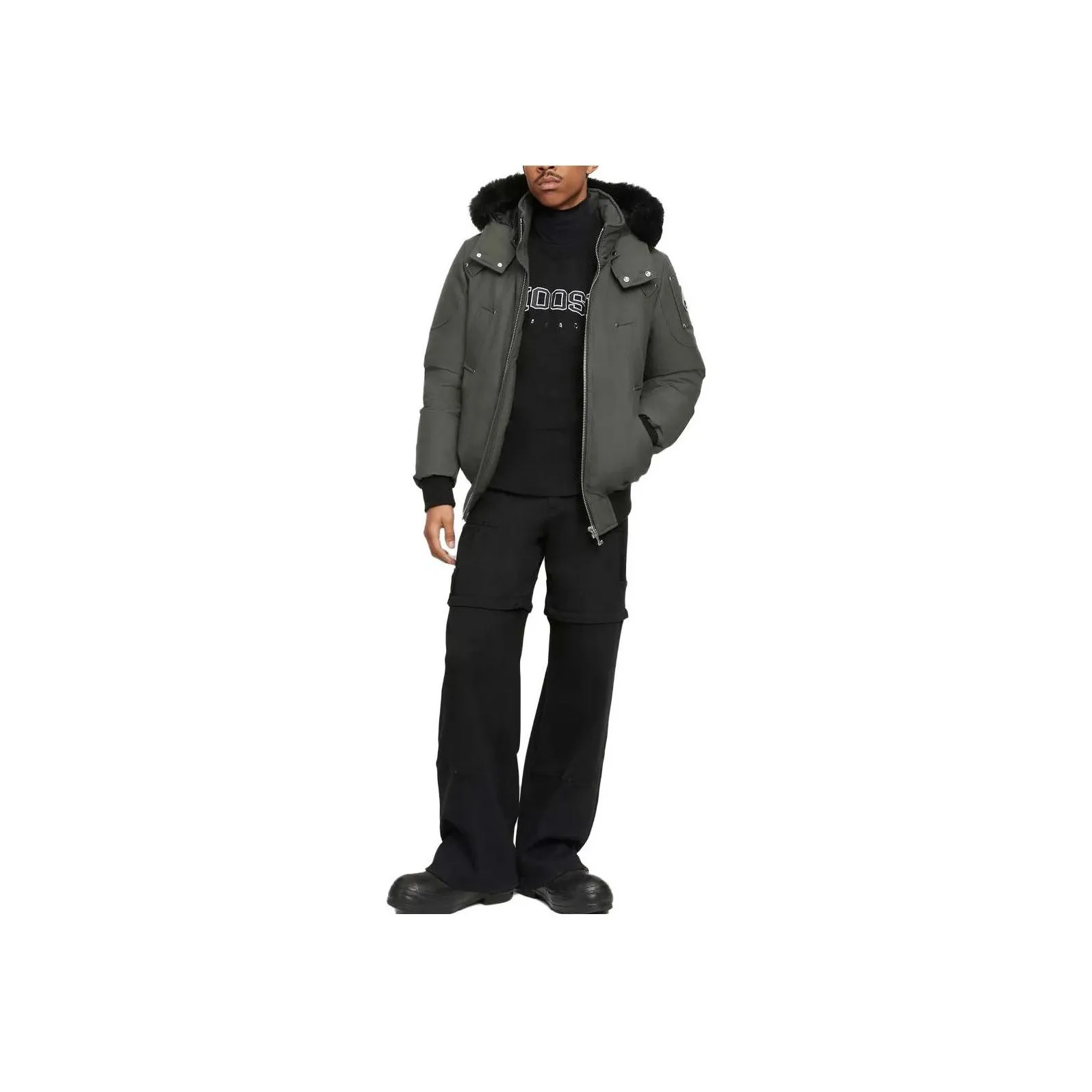 Moose Knuckles Jackets Men's Gray