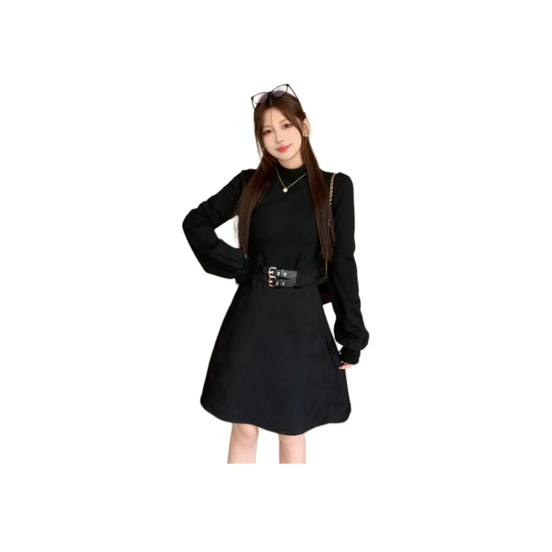 Kiki Clothing Boutique Длинное платье с длинными рукавами женское