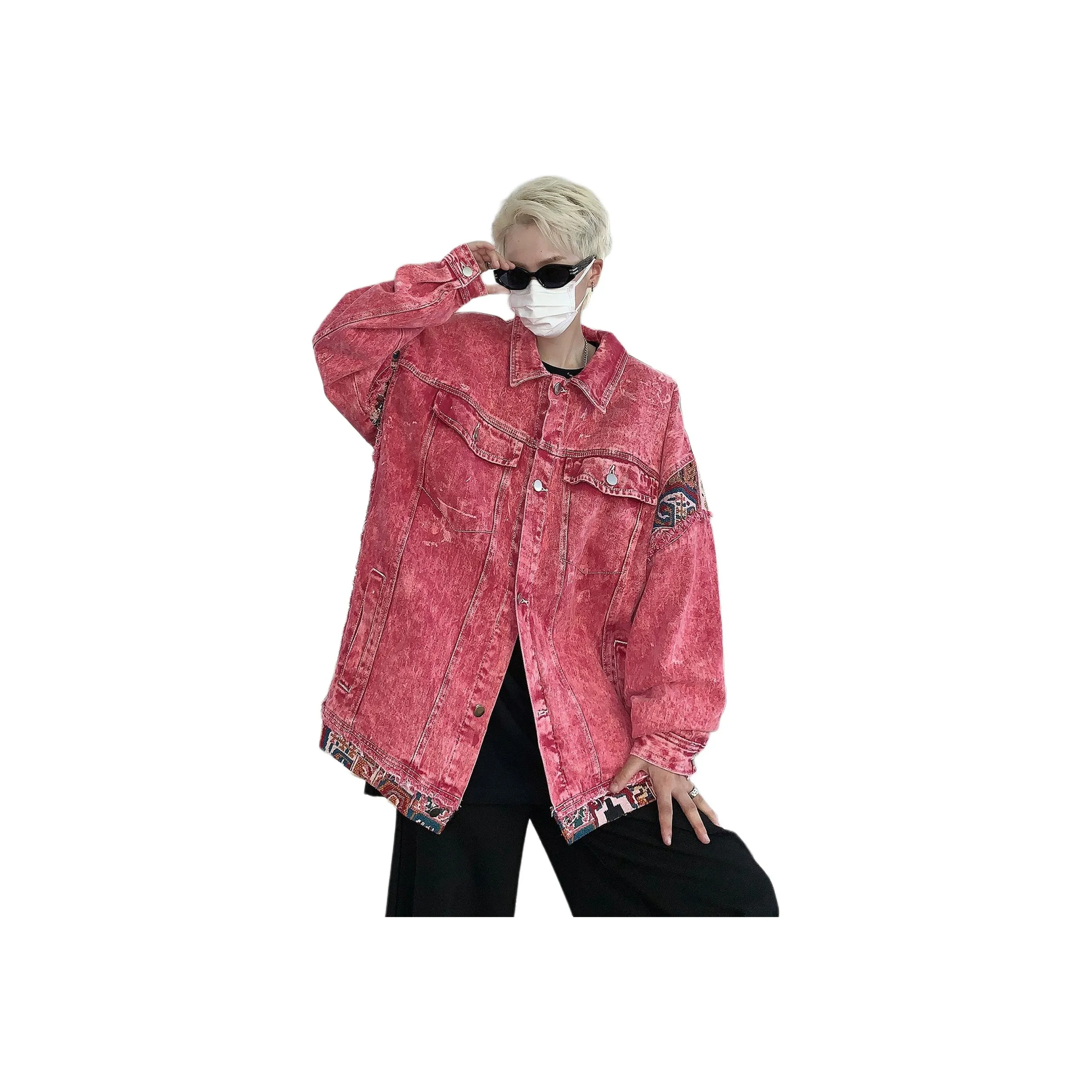 FA2LO Розовый Унисекс Джинсовые куртки