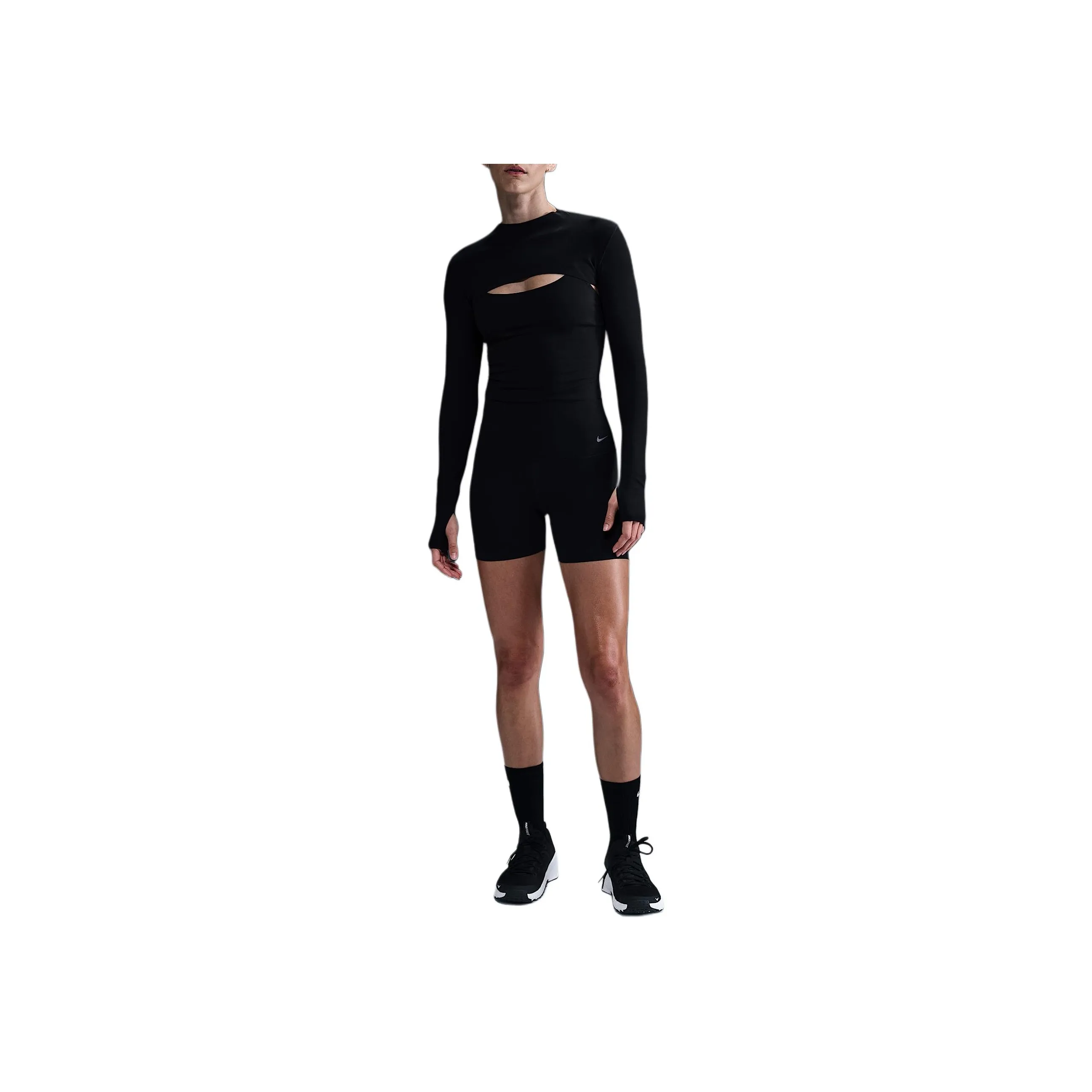 Nike Zenvy Women's Dri FIT Long Sleeve Shrug Top