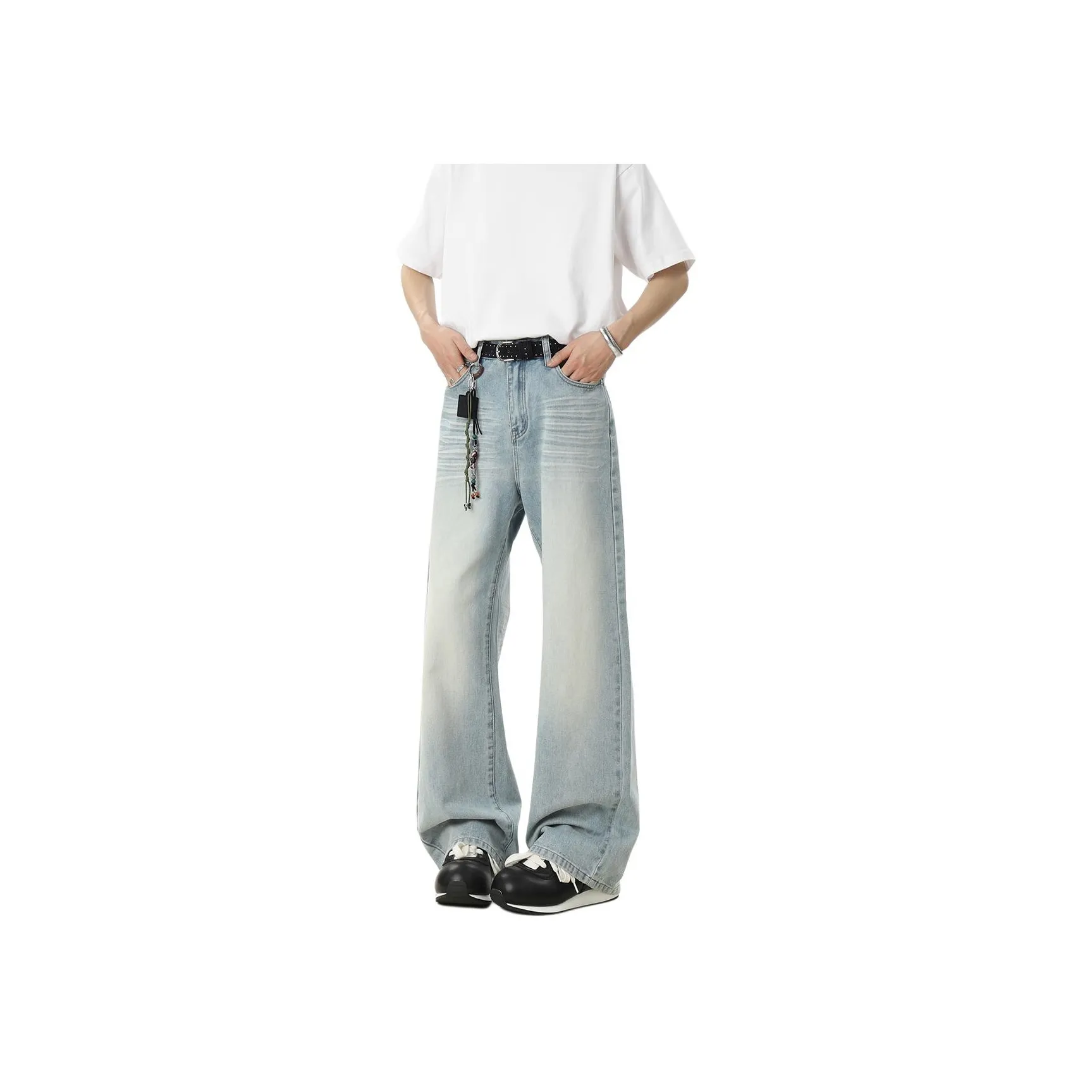 HOKLV Jeans Unisex