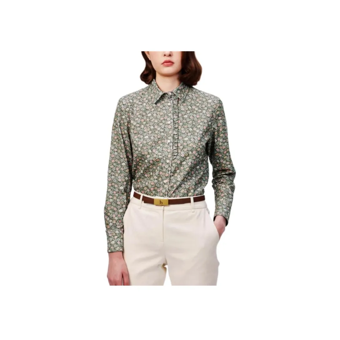 HAZZYS Shirts Women's Green