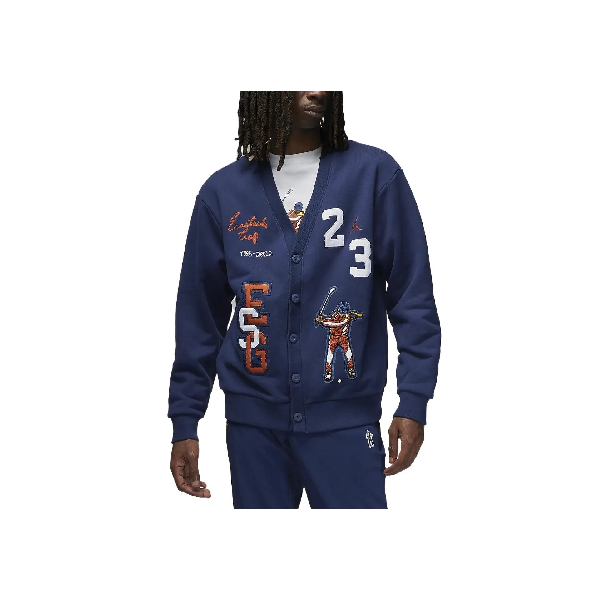 Jordan X Eastside Golf Cardigan