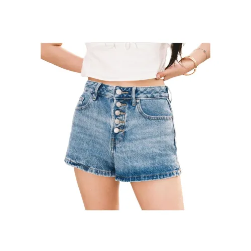 PACSUN Синие Женские Джинсовые Шорты