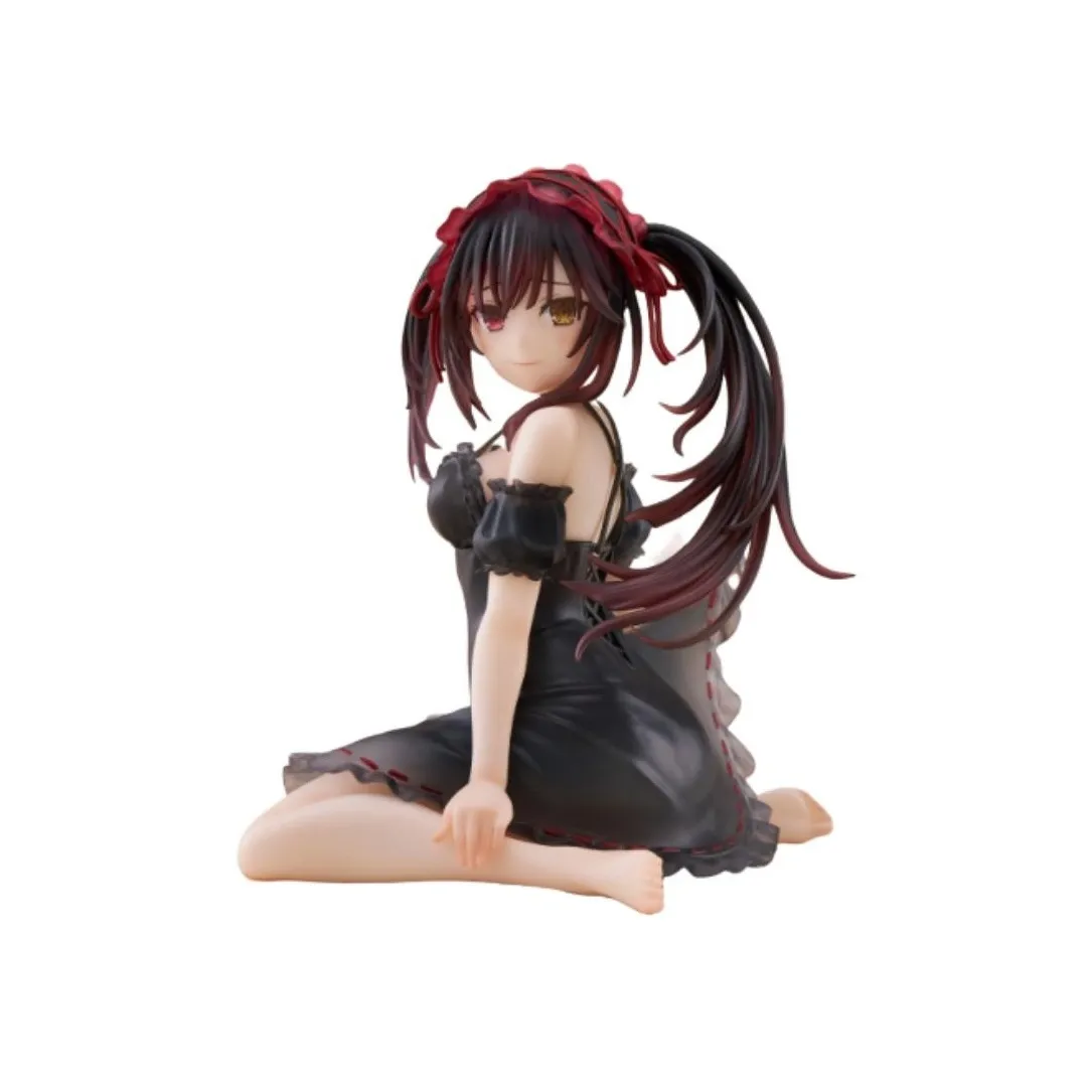 TAITO Date A Live V Desktop Cute Figure Tokisaki Kurumi Nightwear, Kurumi Tokisaki Bonus Gifts