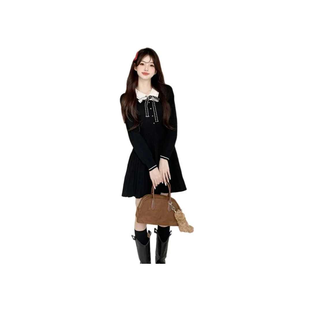 BVODE Длинное платье с длинными рукавами женское