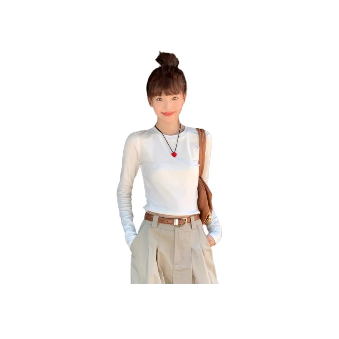 MUCCHIC Премиум Белые Женские T-рубашки