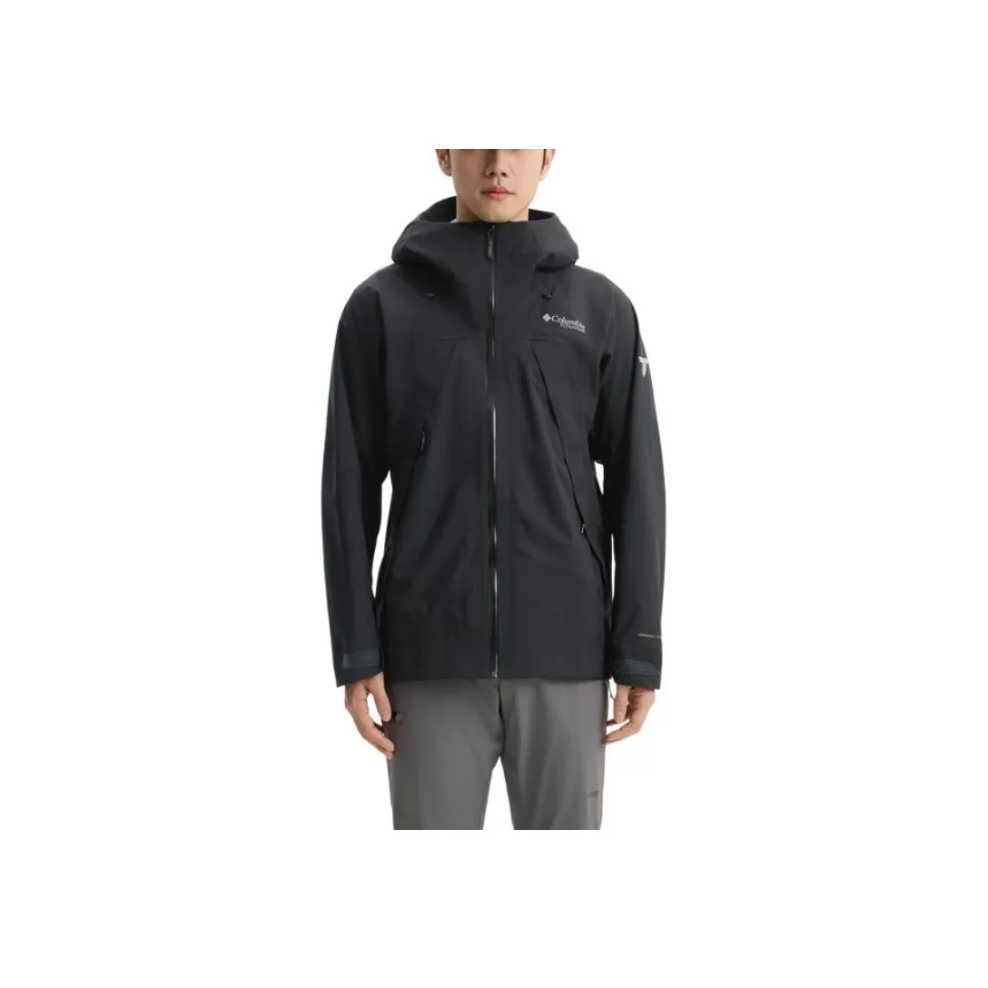 Columbia TITANIUM SS25 Urban Living/Travel/Commuting Waterproof And Breathable Warm Windbreaker Jacket Men's Black