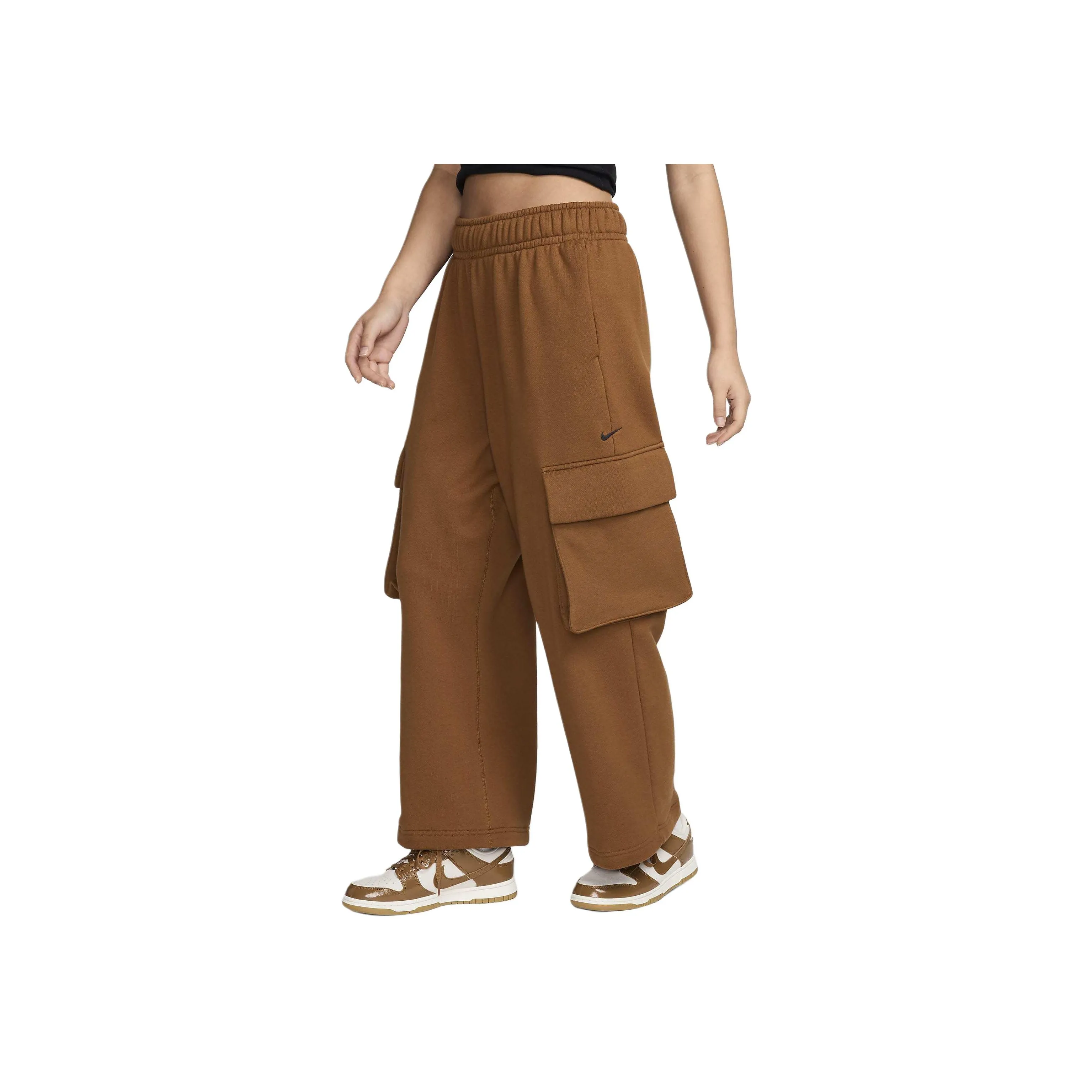 Nike Sportswear Knitted Sweatpants Women's Light English Tan/Black