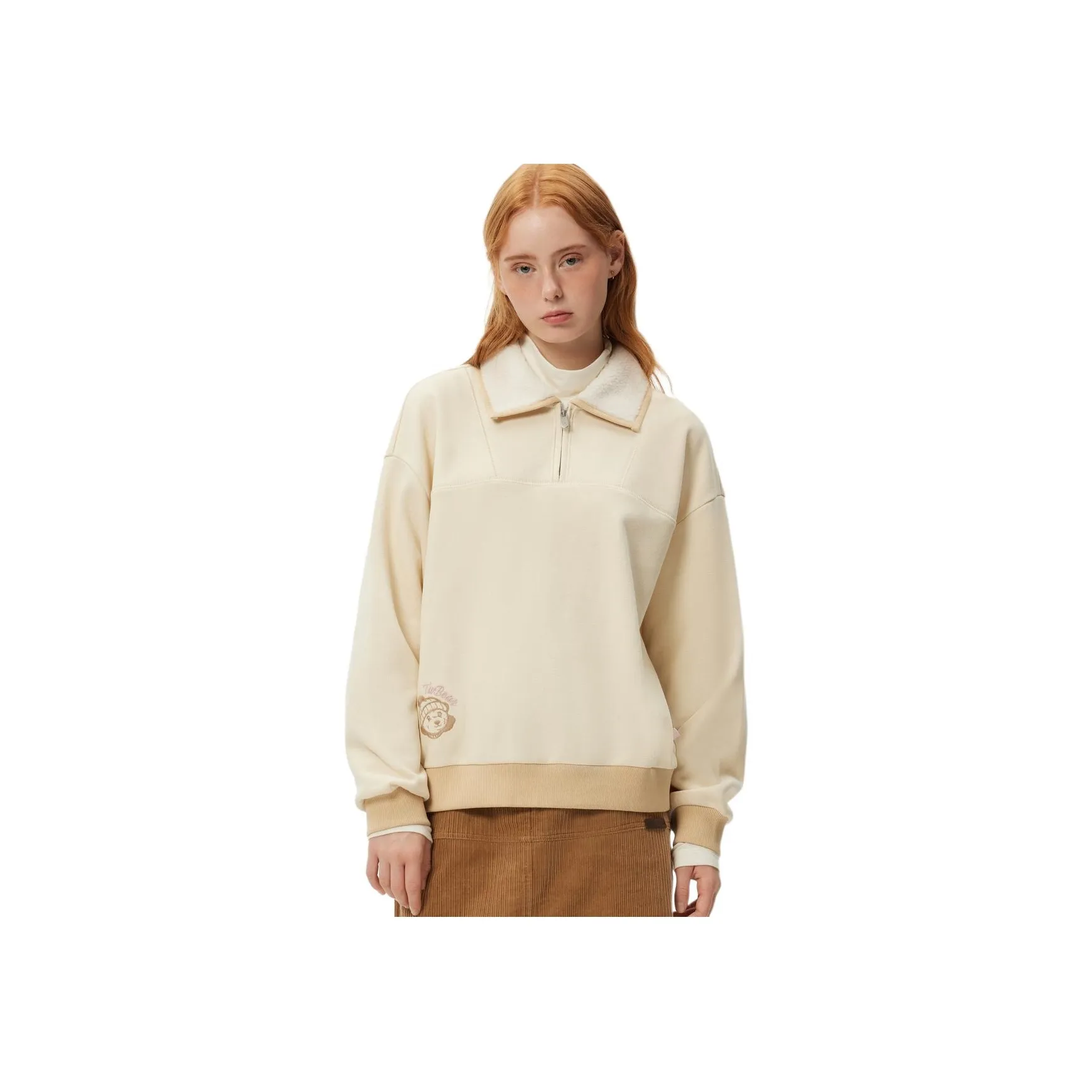 Teenie Weenie Sweatshirt Women's Light Yellow