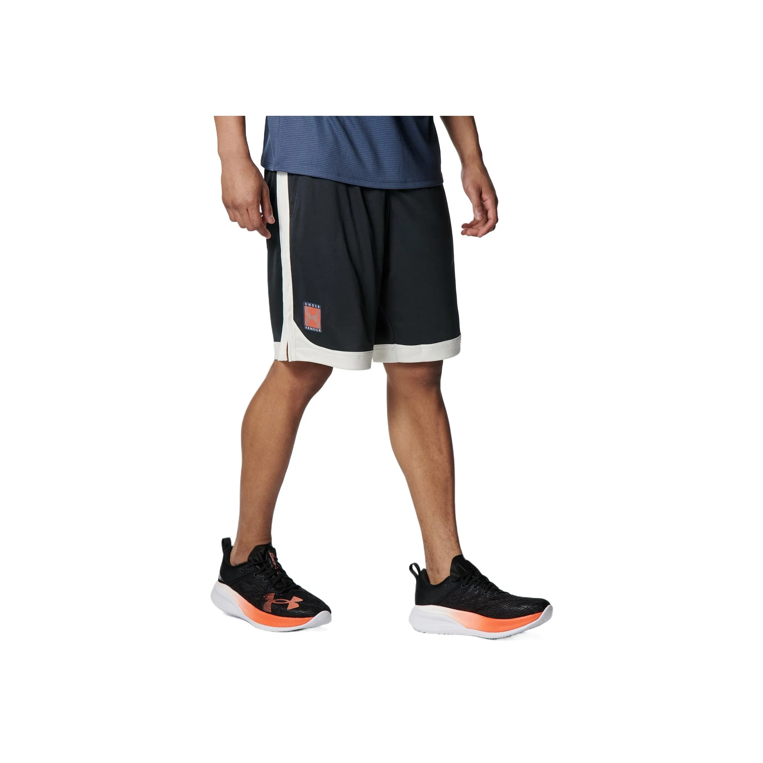 Under Armour Tech Run 96 Casual Shorts Men's Dark Gray 016