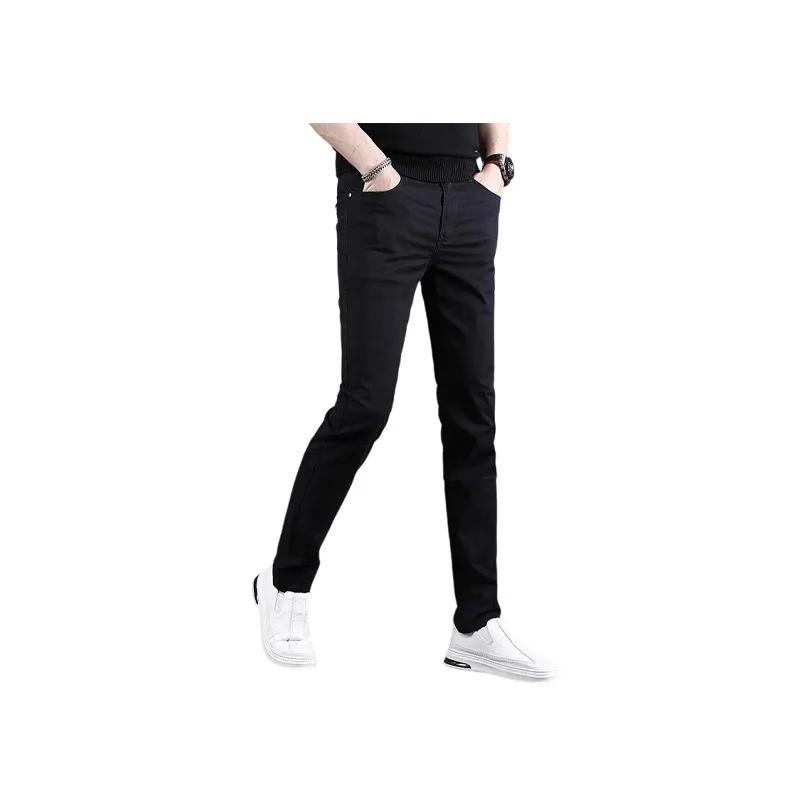 OGQG Черные Мужские Джинсы