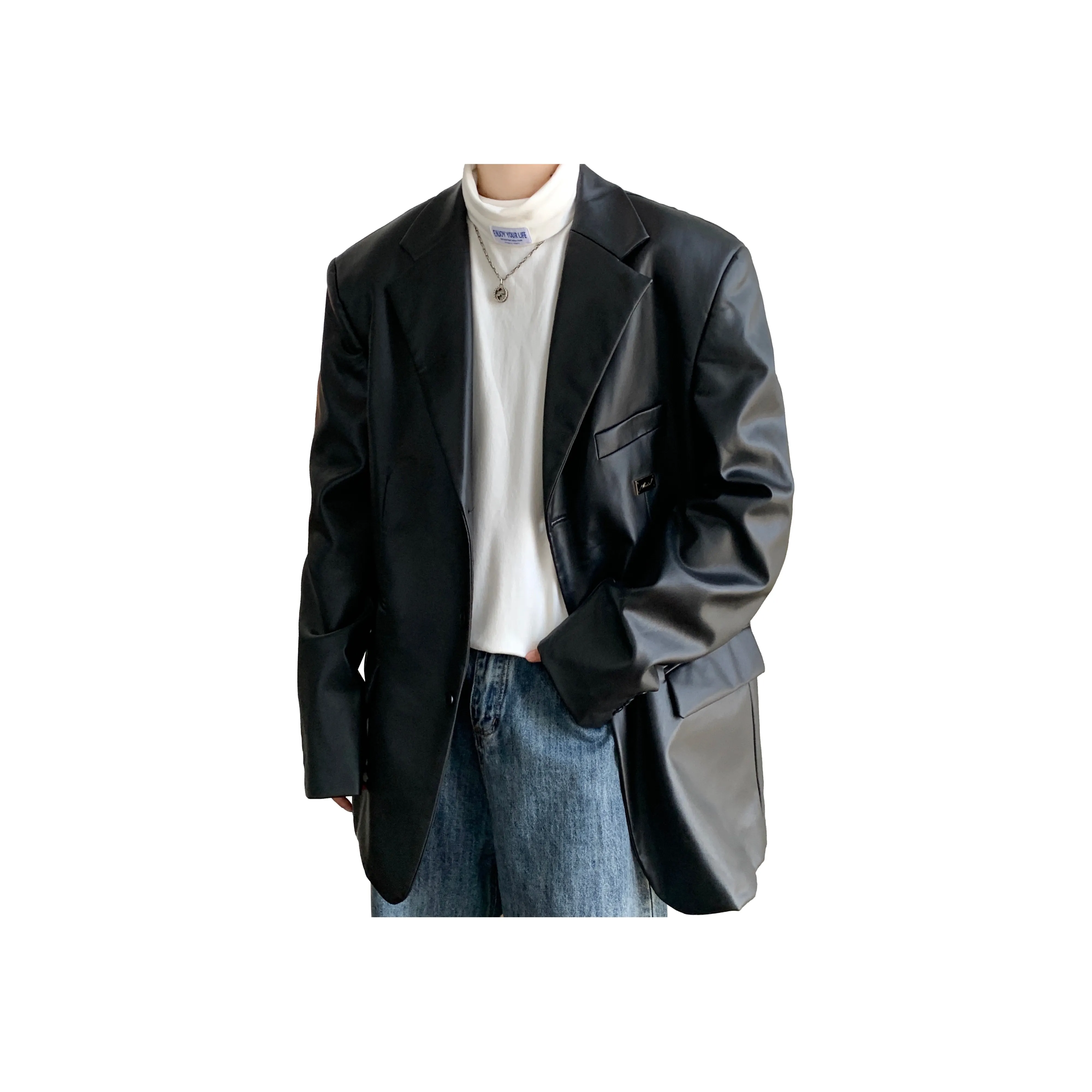 DANGERTIGER Кожа Куртка Унисекс