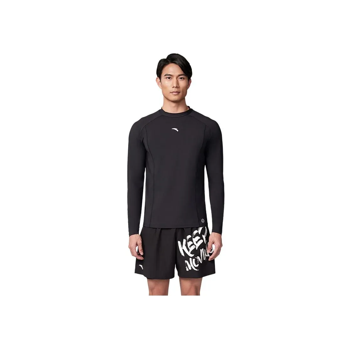 Anta Men's Swimwear Men's Basic Black