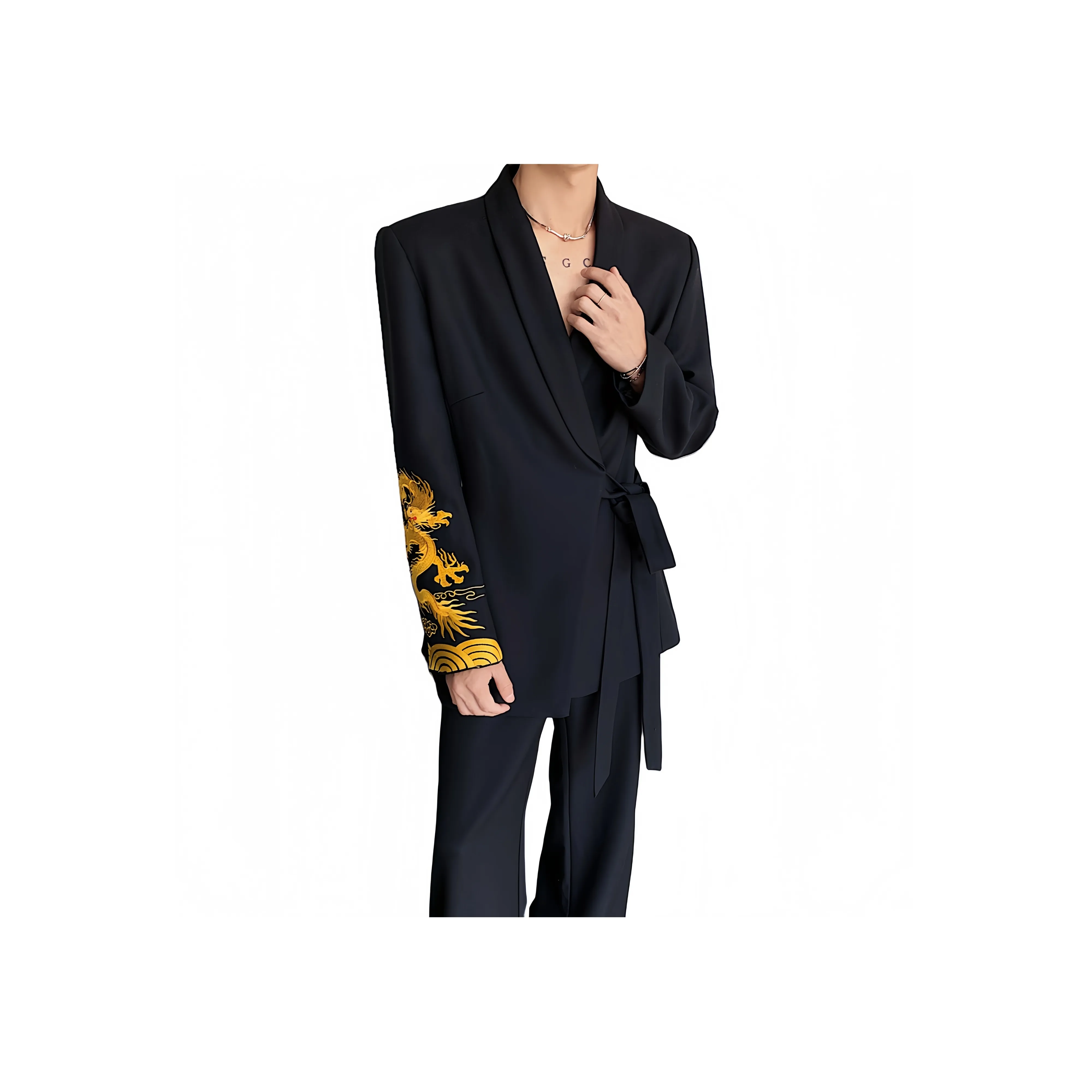 WKOOG Черный Унисекс Деловые костюмы