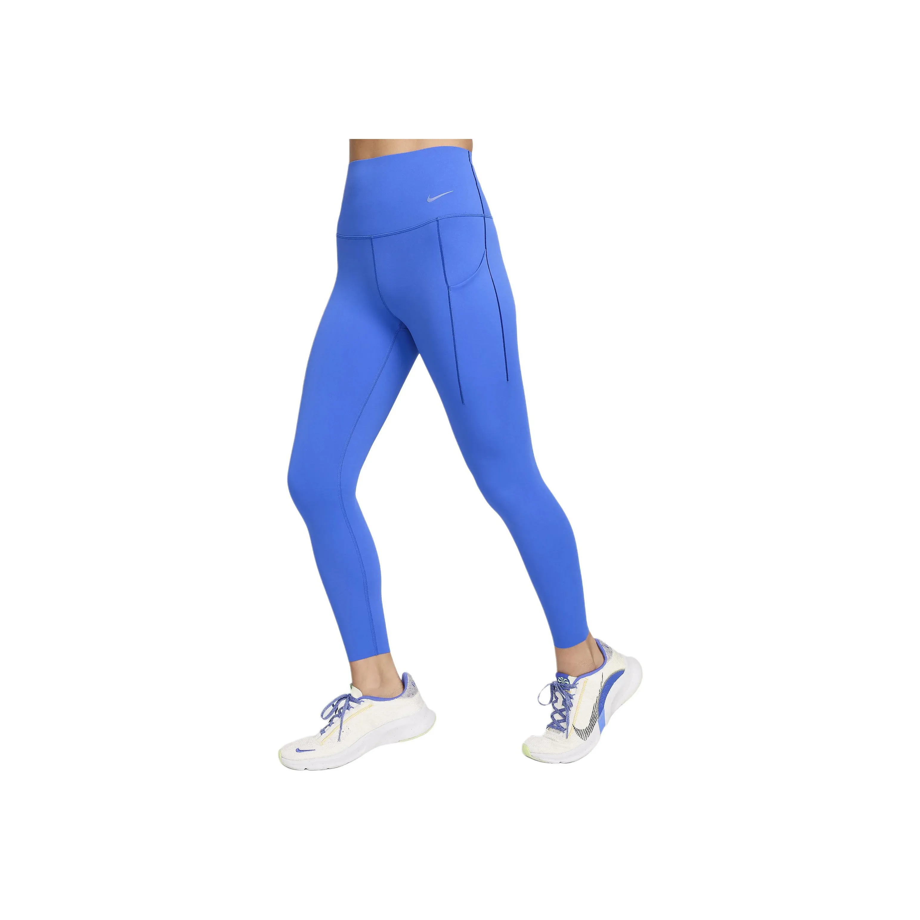 NIKE Синие Женские Спортивные Брюки