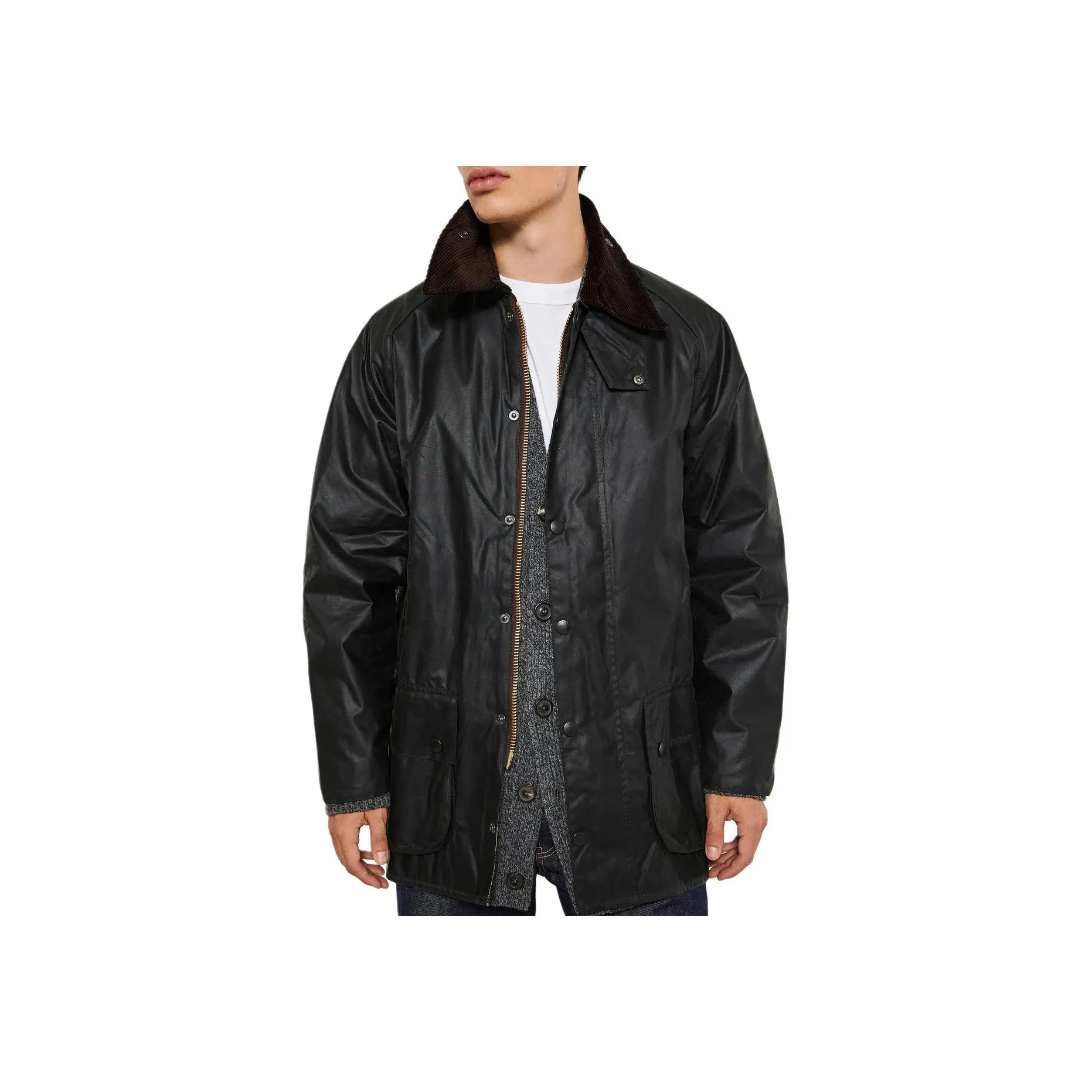 BARBOUR Beaufort Long-Sleeved Wax Jacket