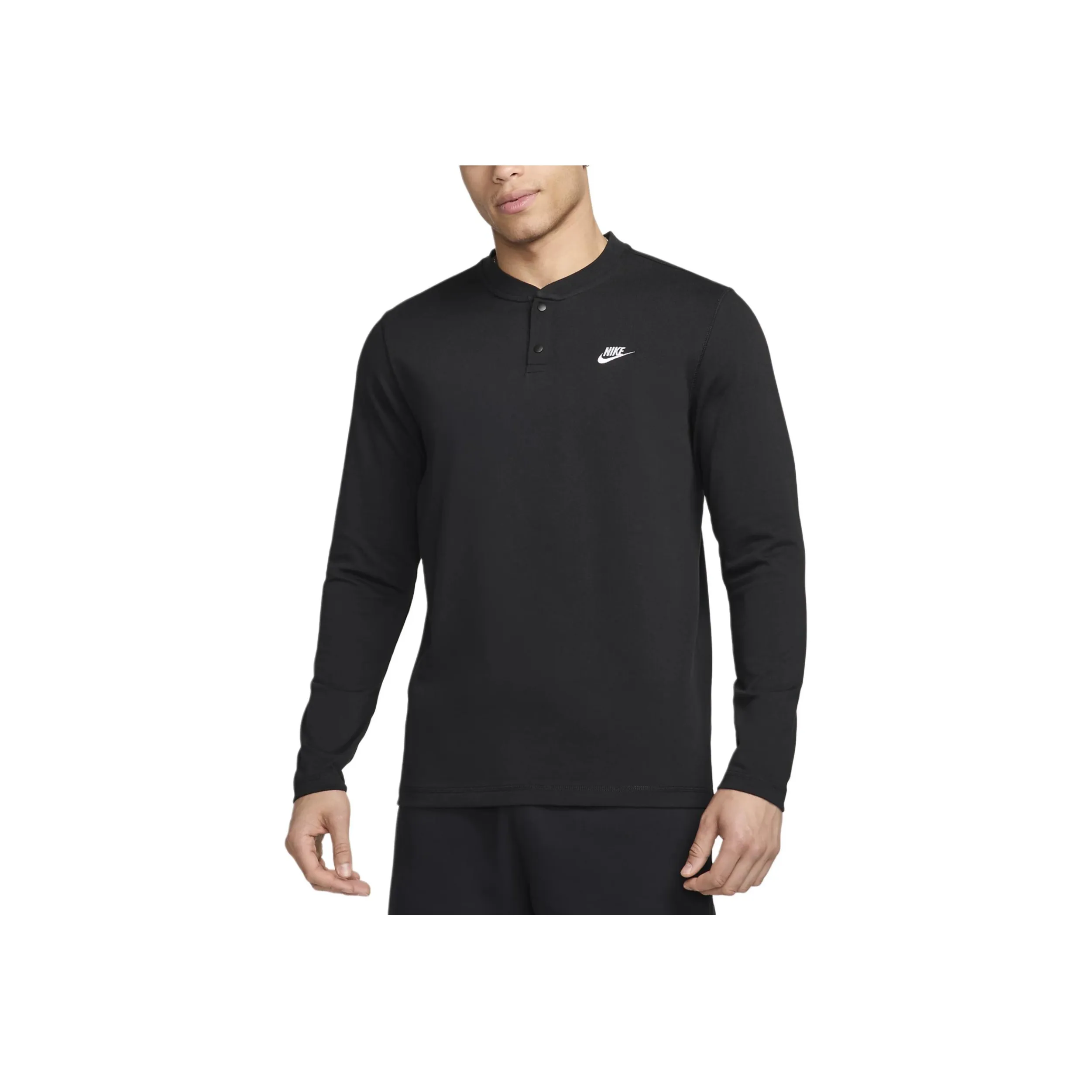 Nike Club Men's Long Sleeve Henley