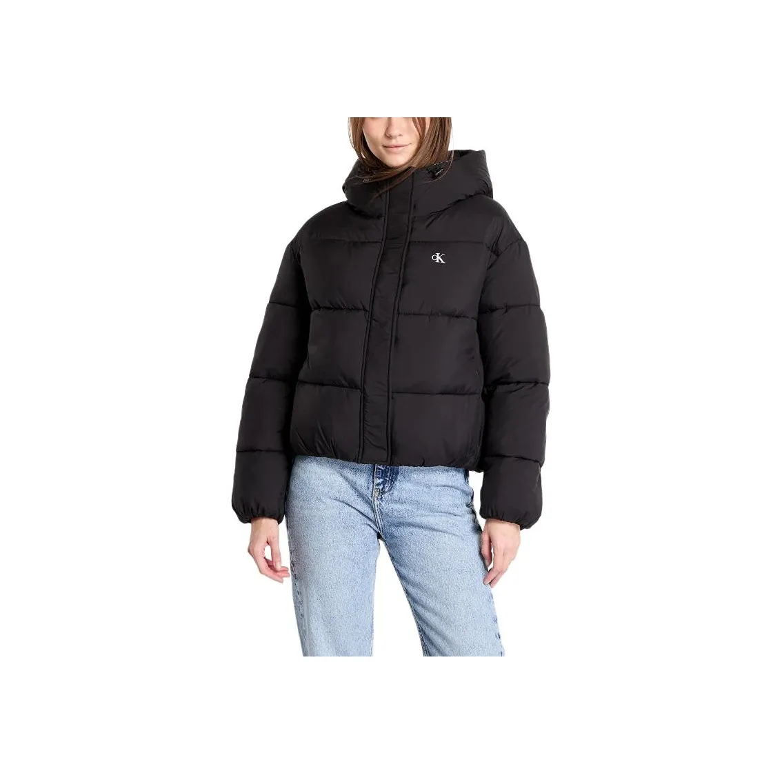 CALVIN KLEIN Jackets & Coats Women's Black