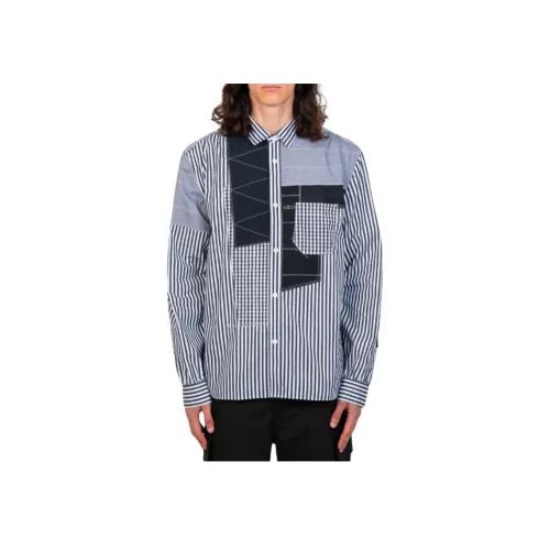 JUNYA WATANABE Белая Мужская Рубашка