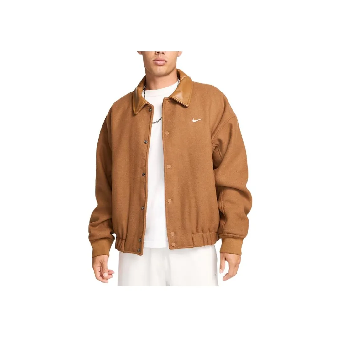 Nike Solo Swoosh Men's Wool Varsity Jacket