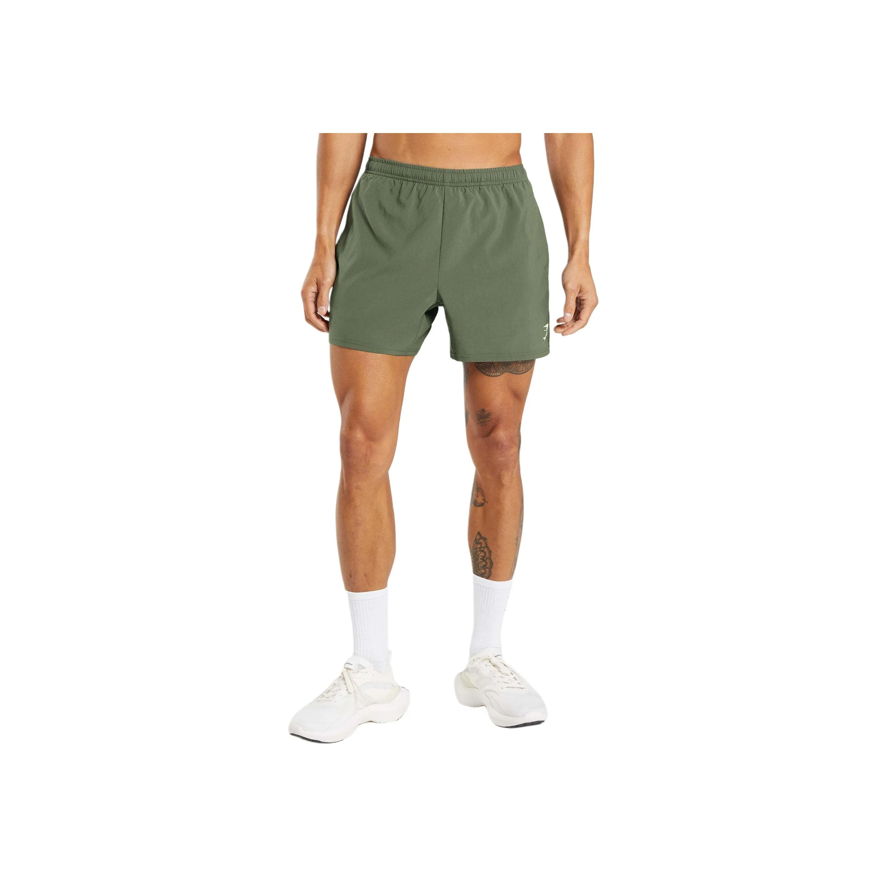 GYMSHARK ARRIVAL 5' SHORTS Casual Shorts Men's Green