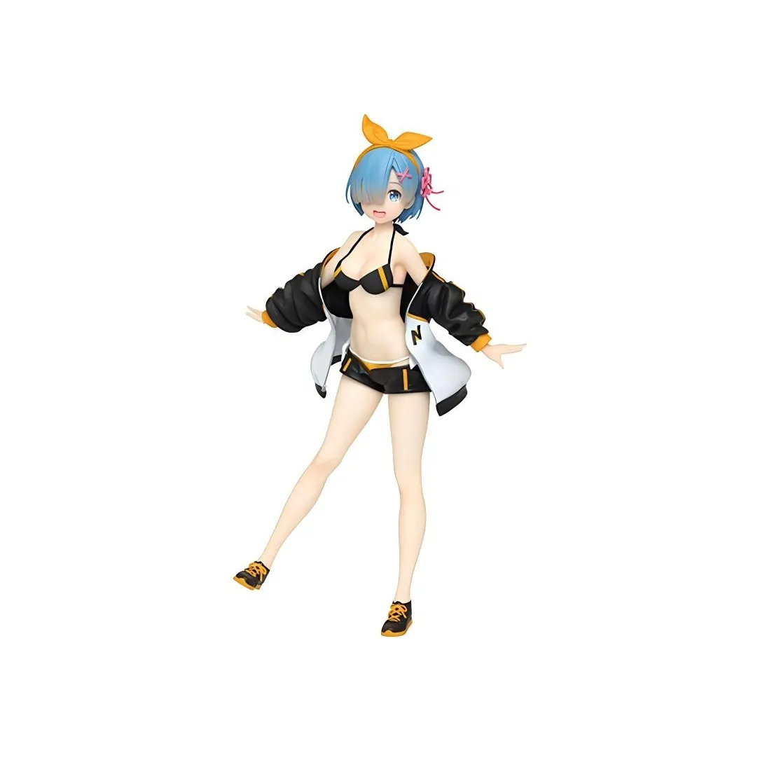 TAITO Rem Zero − Starting Life In Another World, Rem Jumper Swimsuit Ver 23cm Bonus Gifts 23cm