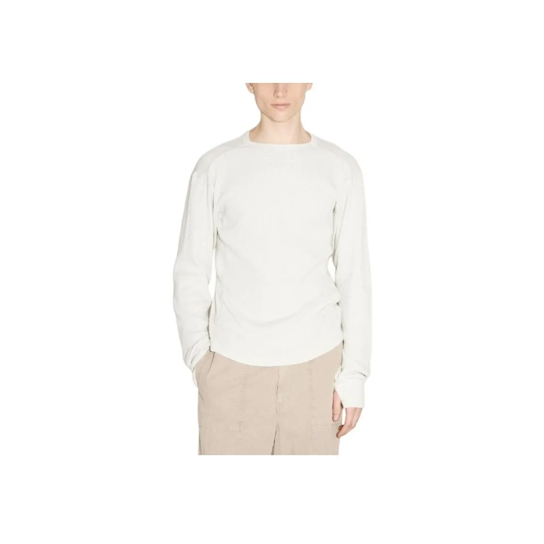 Entire Studios Thermal Long Sleeved Waffle Knit T Shirt