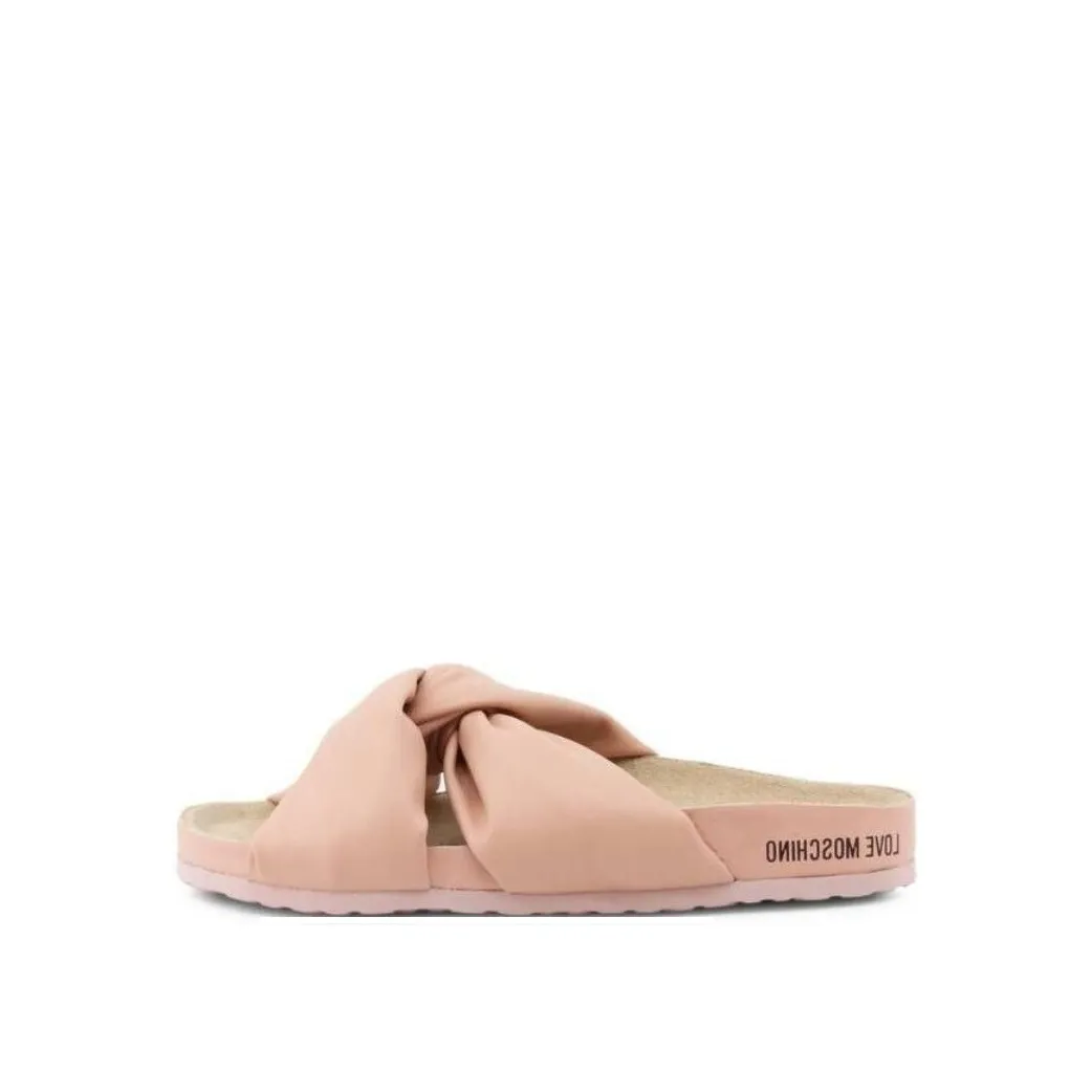 LOVE MOSCHINO Knot-detail Slides