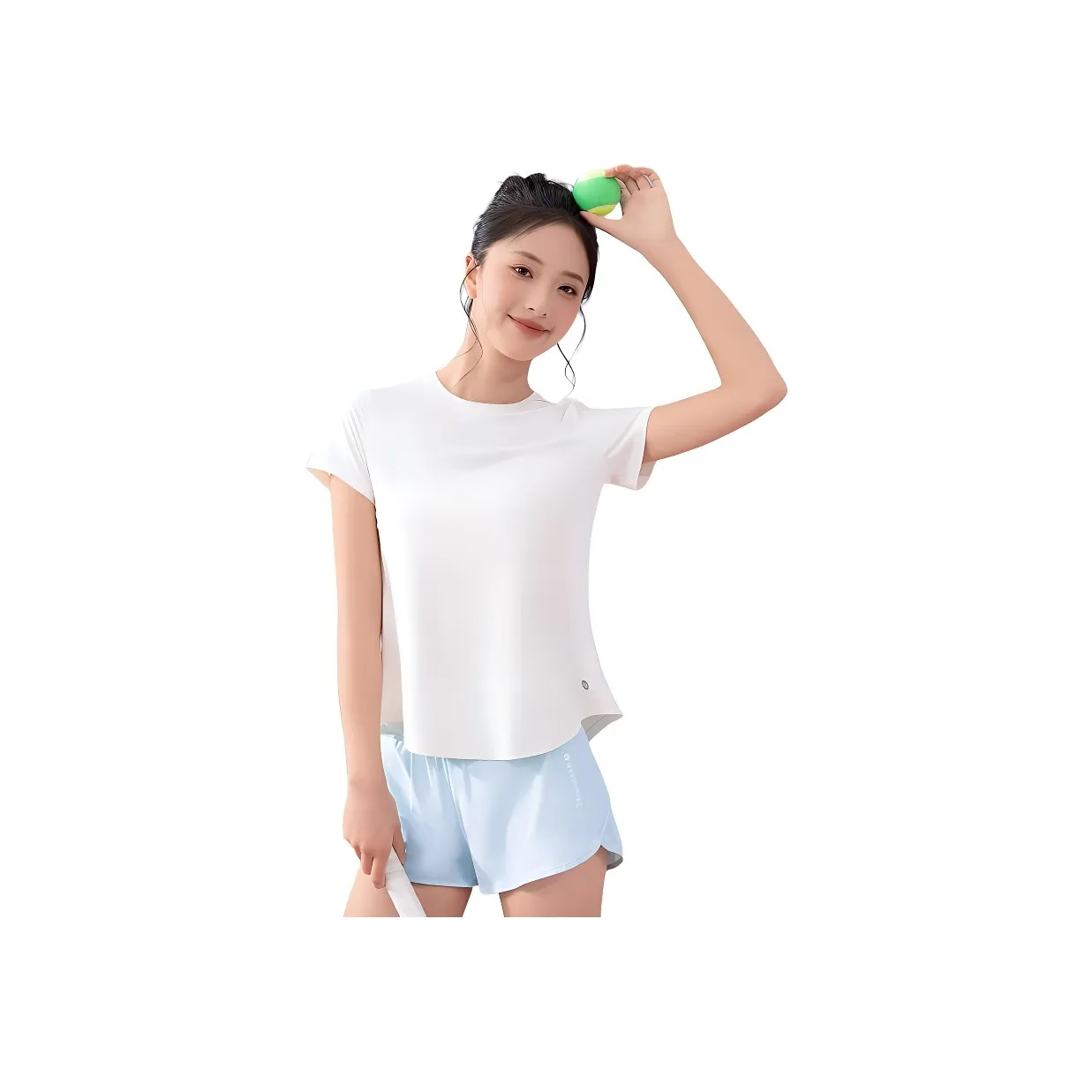 361° Yoga T-Shirt Женская Айвори