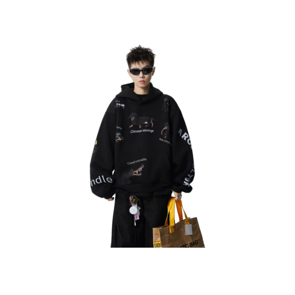 CTIDESTRAW Jiao Черный Унисекс Свитшоты