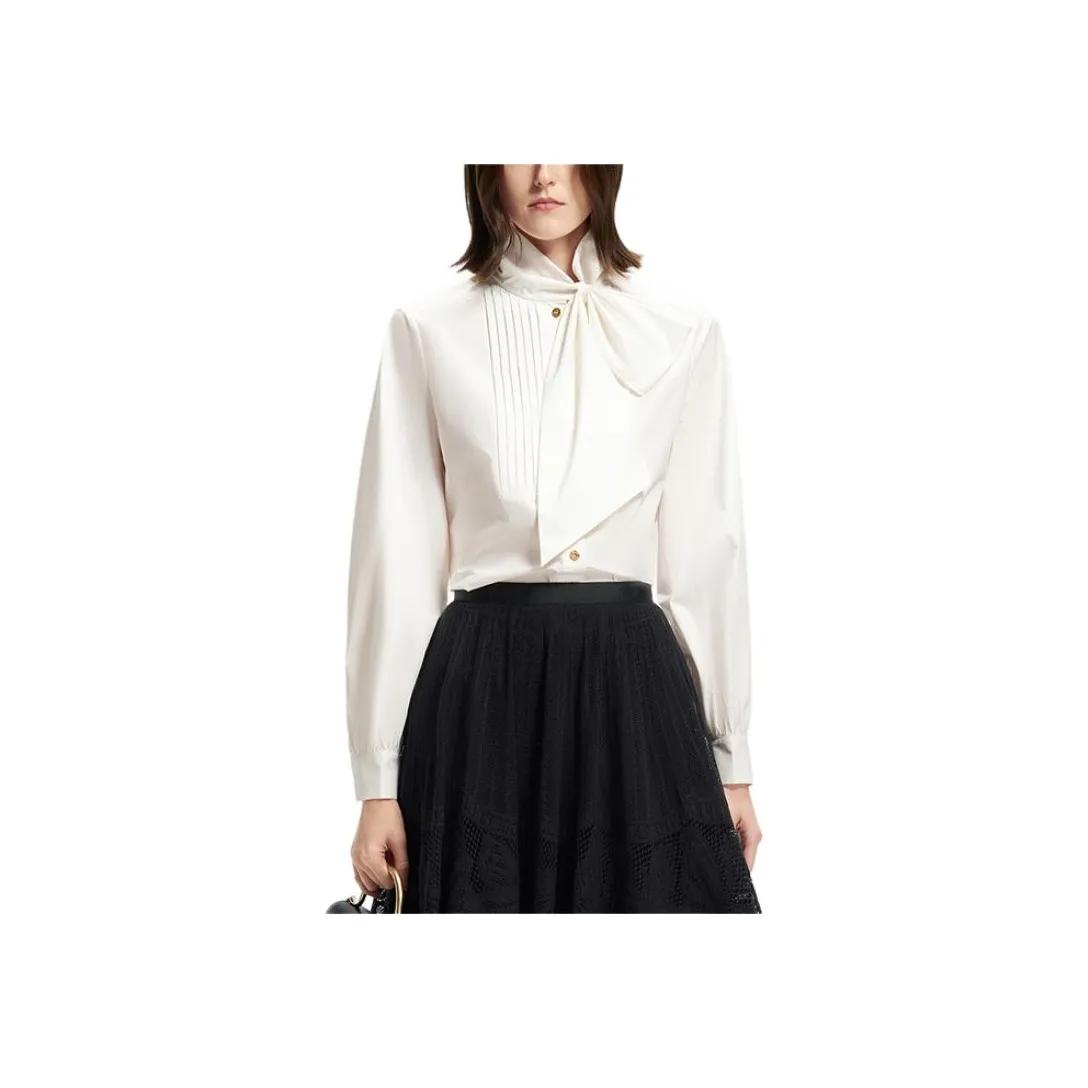 Karl Lagerfeld SS25 Рубашка Женская Белая