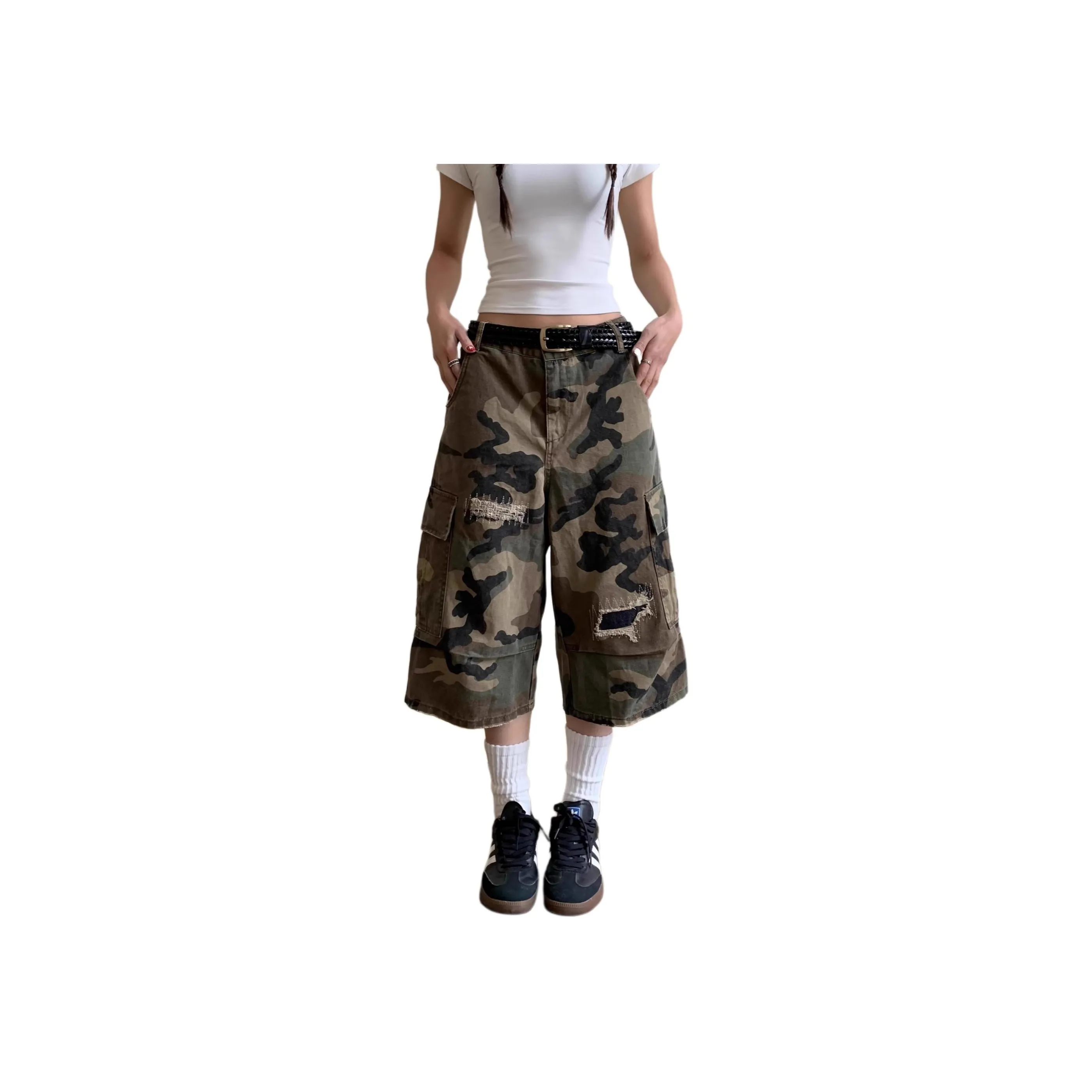BEAR UNION Карго шорты женские