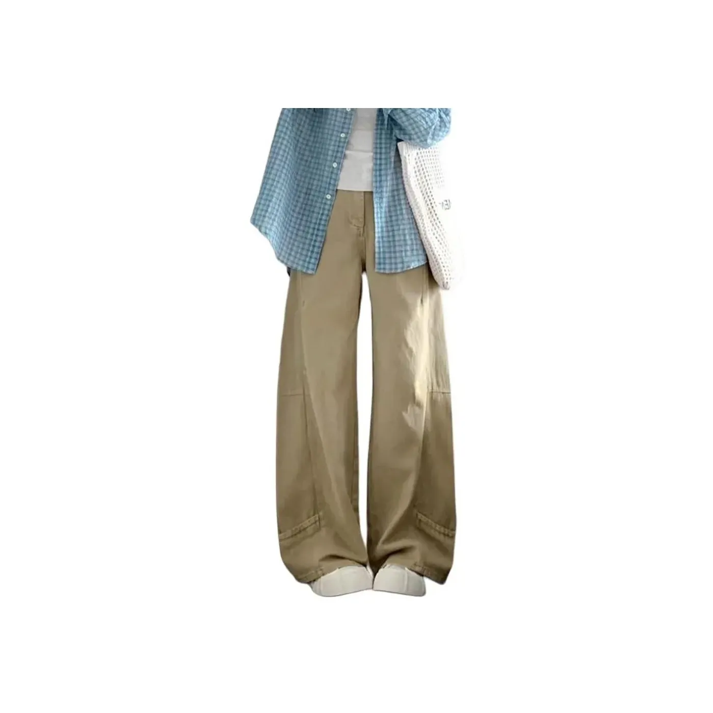 Olivia Share777 Хаки Женские Джинсы