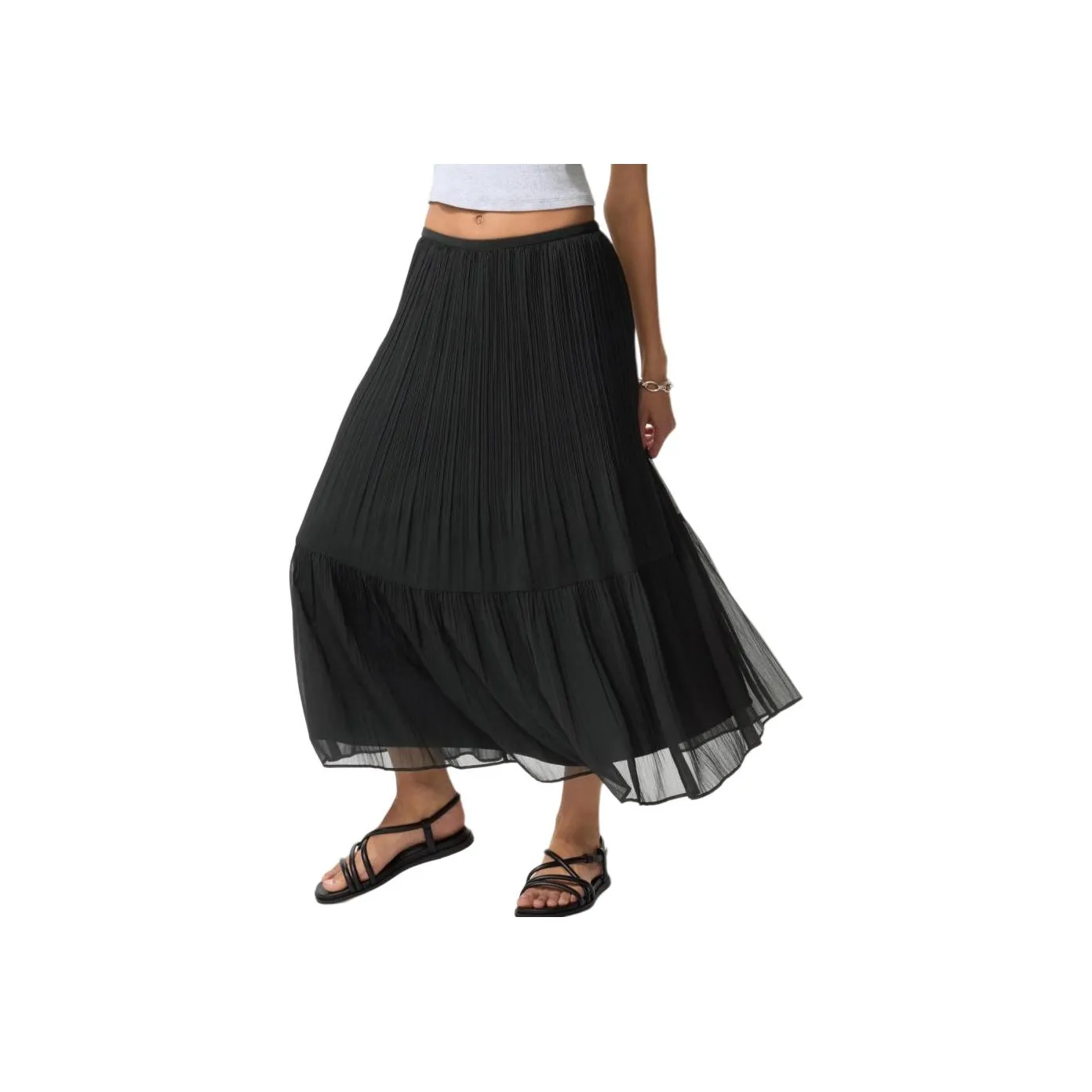 UNIQLO Повседневная длинная юбка женская