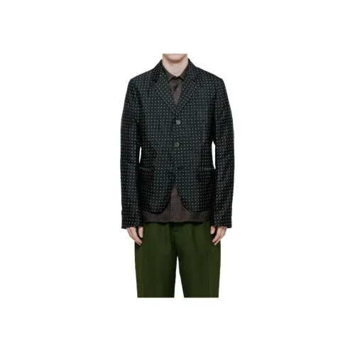 Haider Ackermann Черный Мужские офисные костюмы