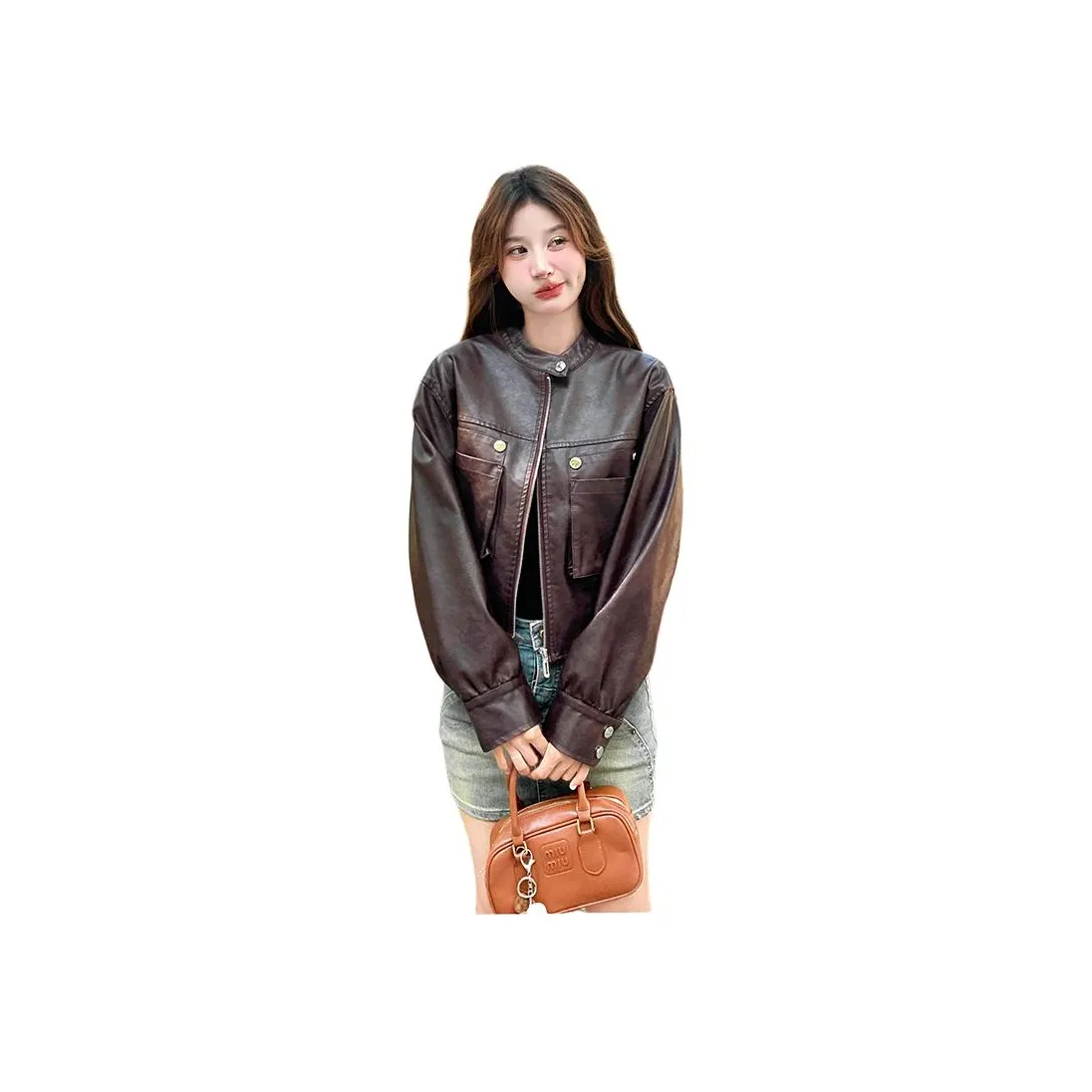 MEXICAN Кожа Куртка Куртка Женская