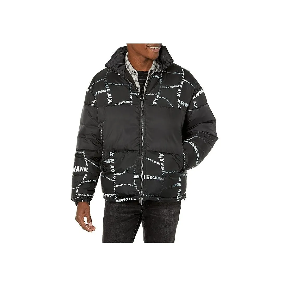 ARMANI EXCHANGEAE Jackets & Coats Men's Black