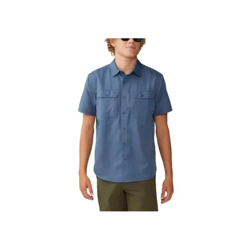 MOUNTAIN HARDWEAR Blue Мужские Рубашки