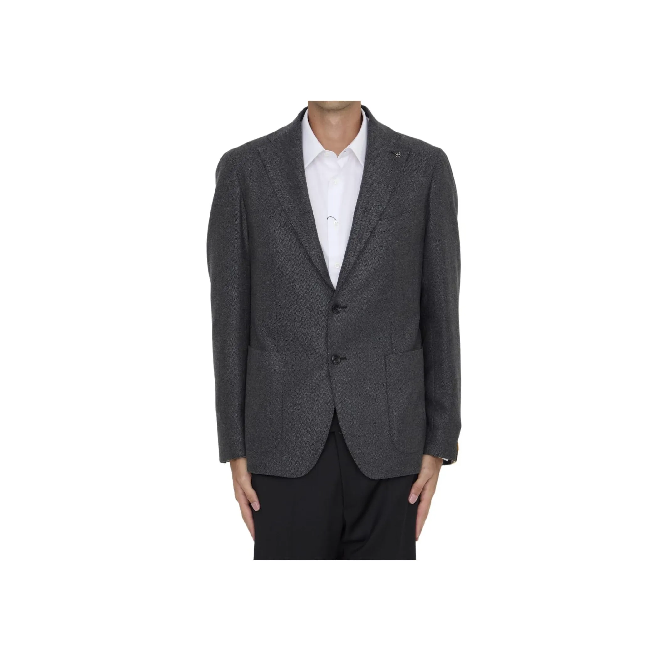 Tagliatore Brooch detail Blazer