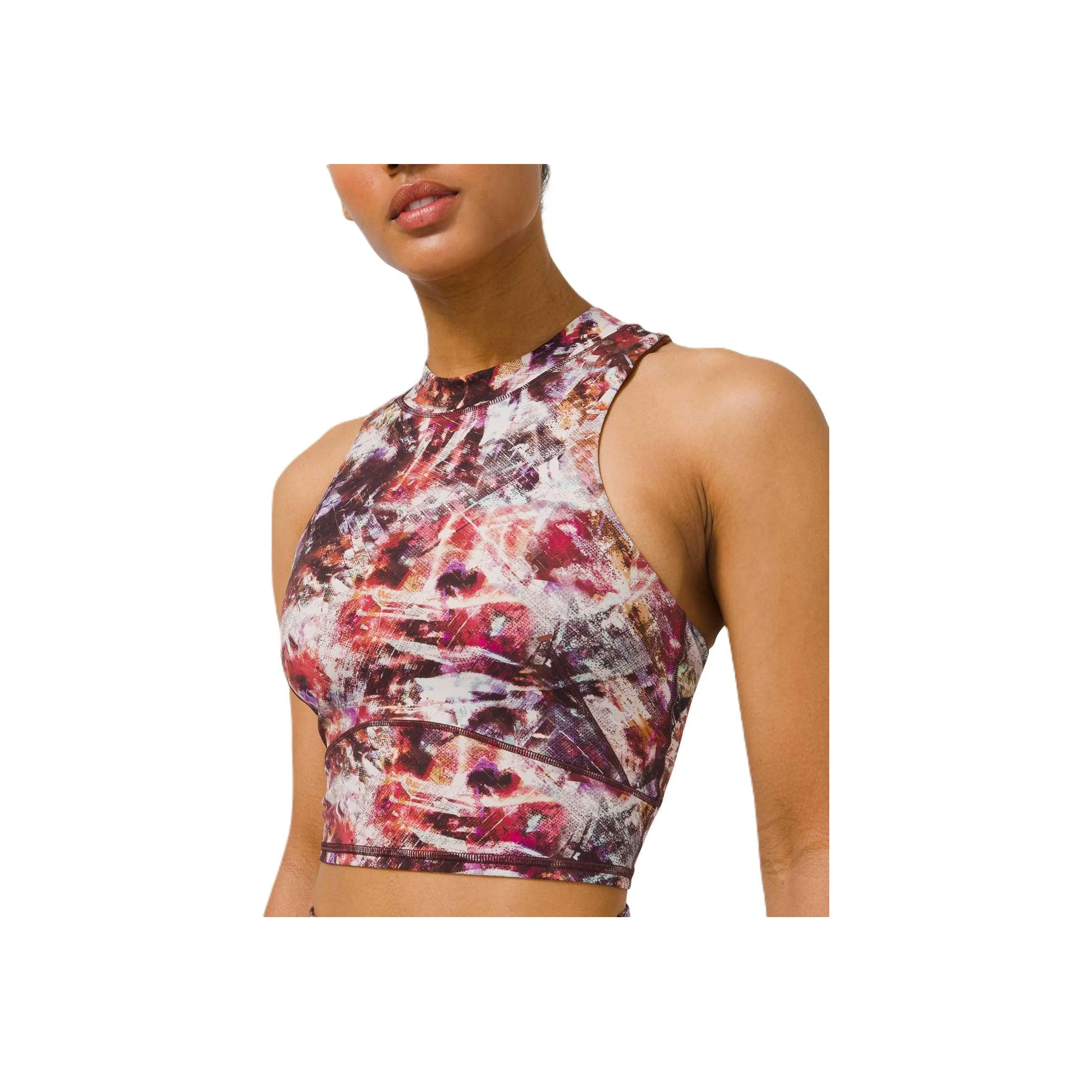 lululemon Everlux и Mesh Спортивные жилеты Женские Цвет Смешанный Темная терракота