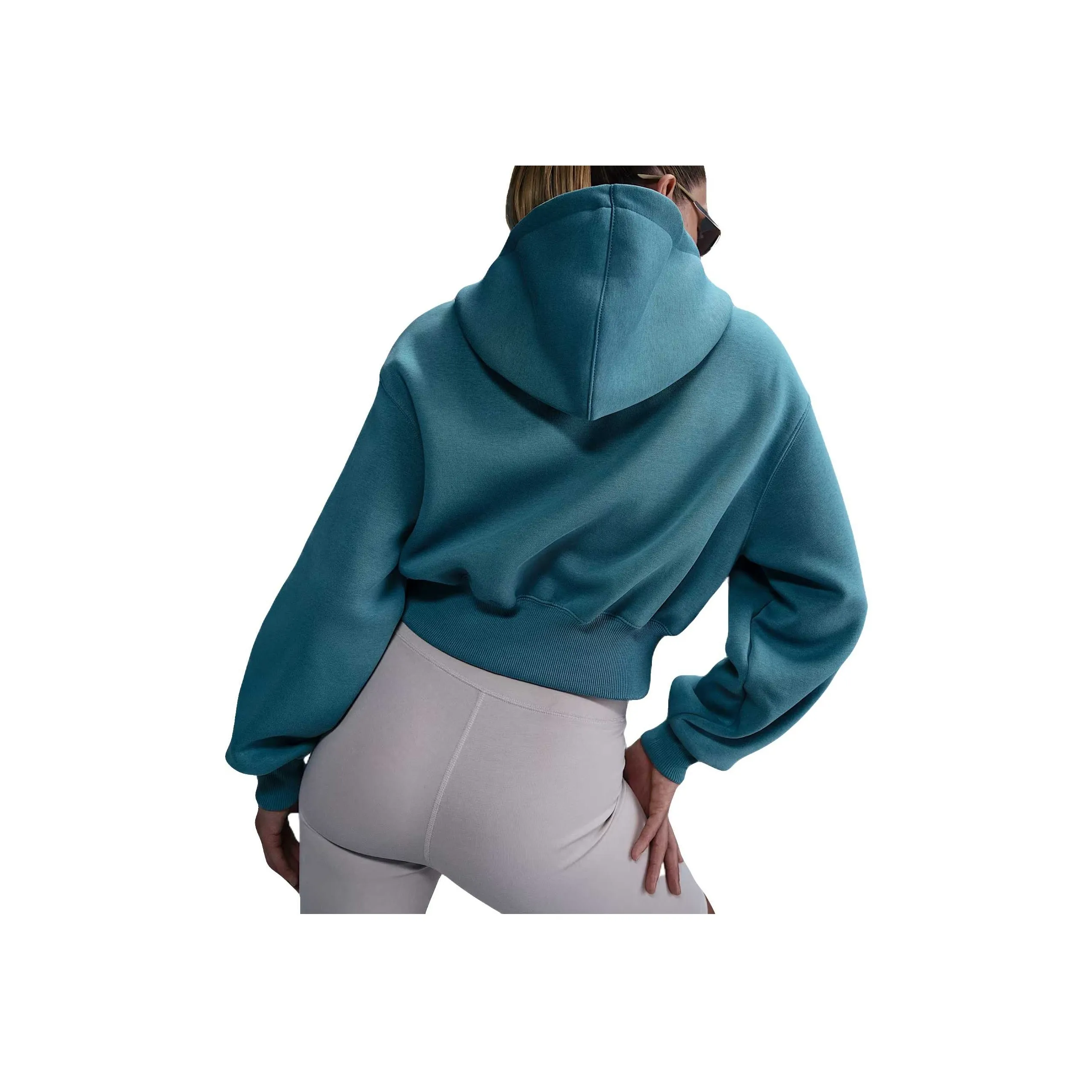 Nike Sportswear Phoenix Fleece Women's Loose Cropped Full Zip Hoodie