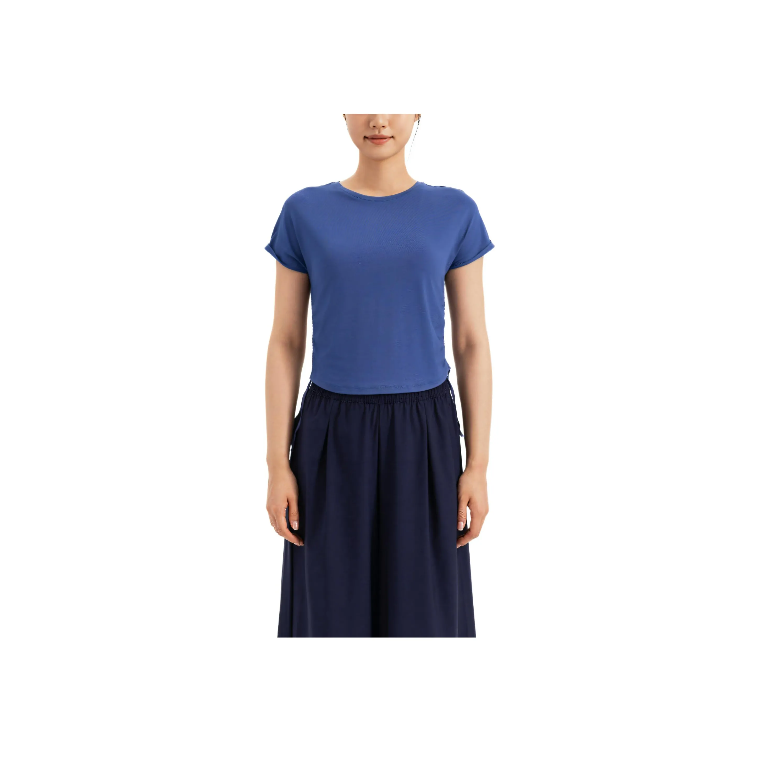 DECATHLON Regular T Shirt Women's Gray Slate Blue
