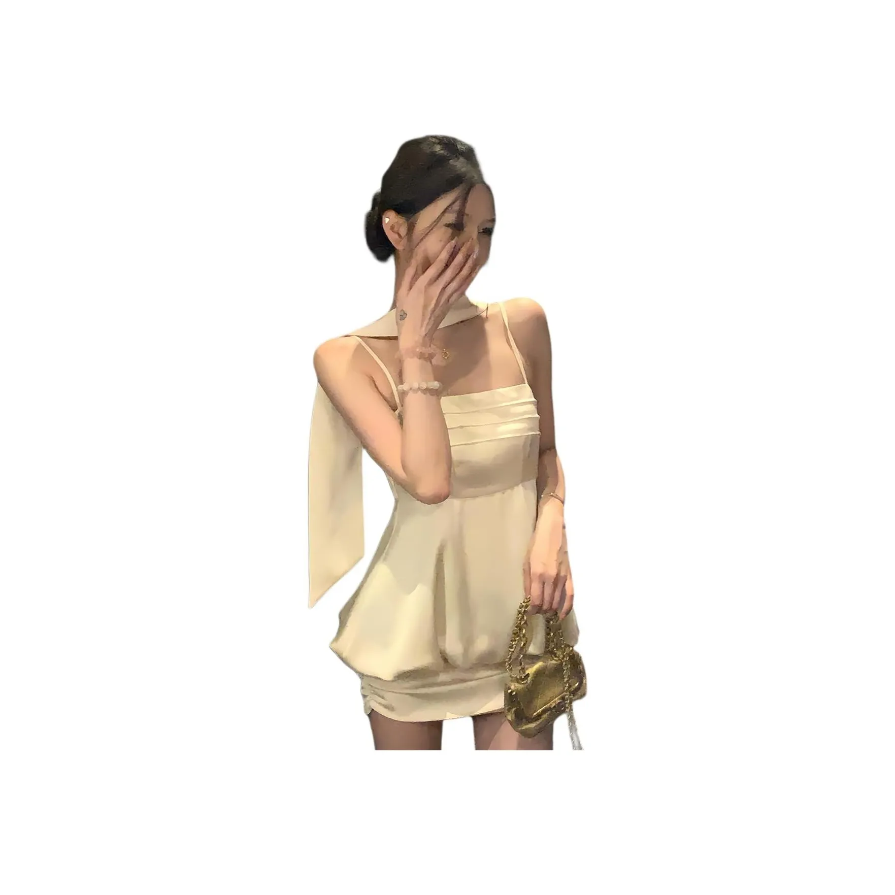 SISTER TITI Шампанское Женские Слиплатья