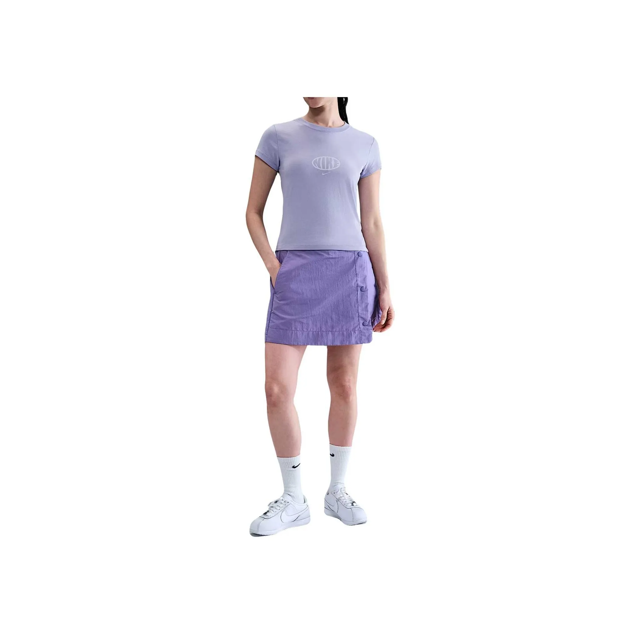 Nike Sportswear Regular T Shirt Women's Purple
