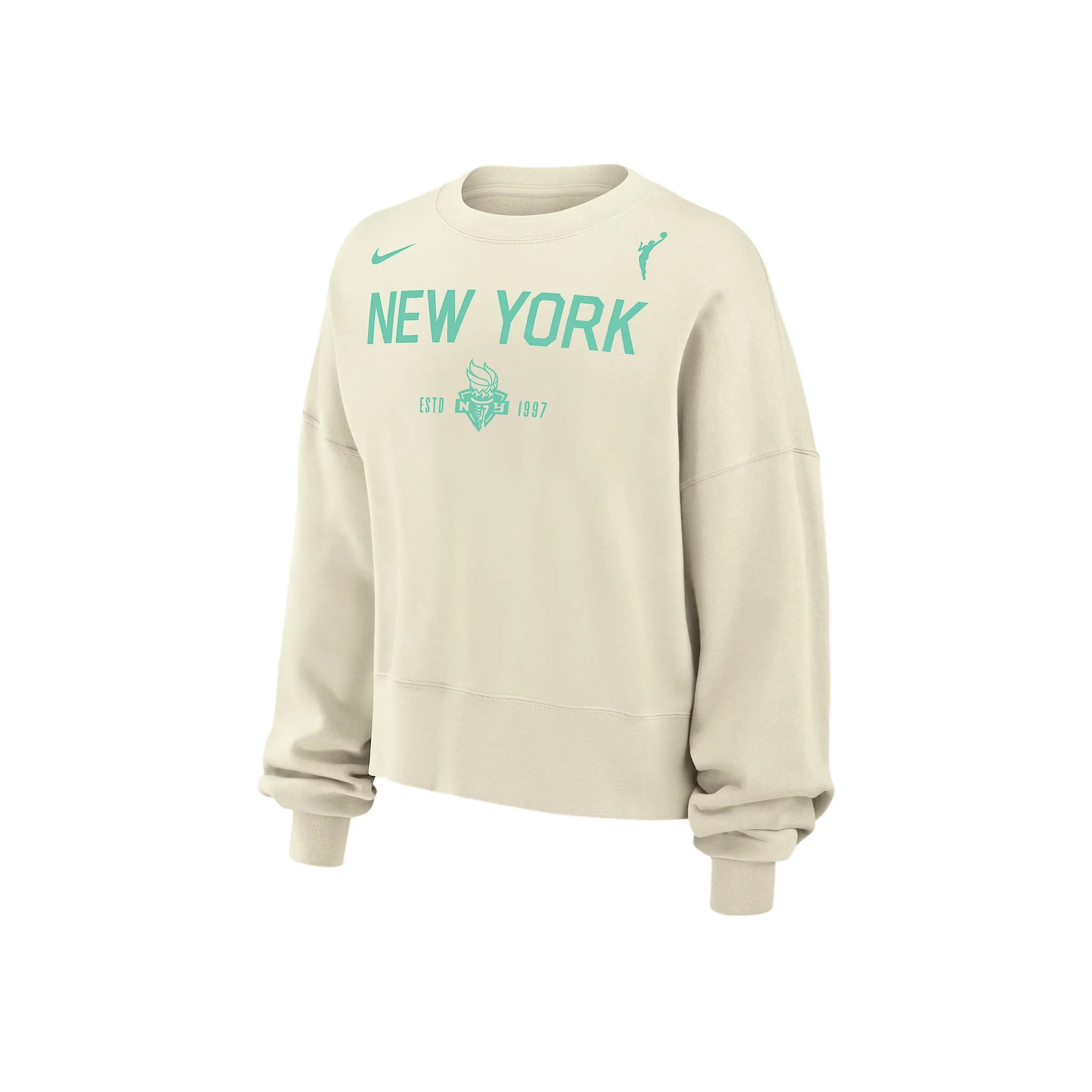 Nike New York Liberty Phoenix Fleece Women's Nike Wnba Crew Neck Sweatshirt