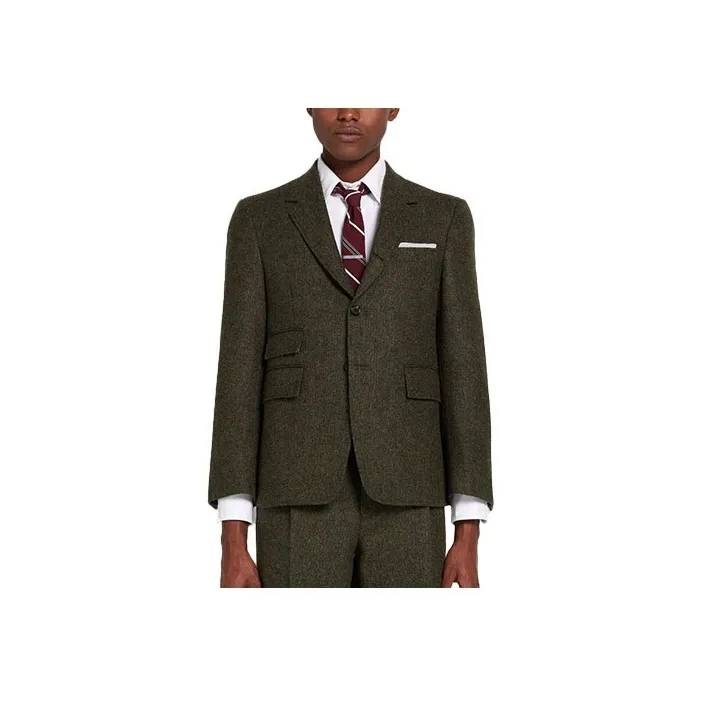 THOM BROWNE Pocket Patch Single Breasted Blazer
