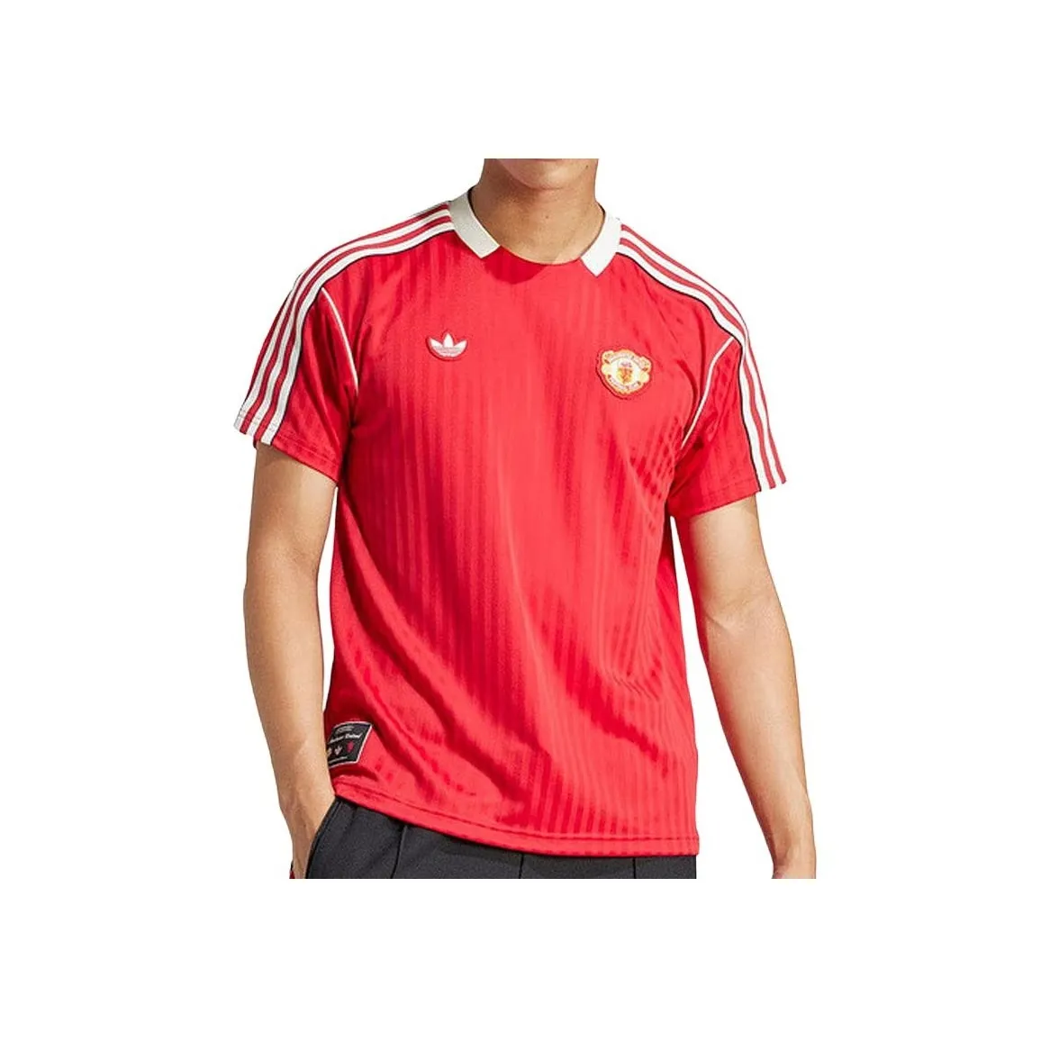 Adidas Free Shipping With AdiClub Manchester United Terrace Icons Jersey Gender Neutral
