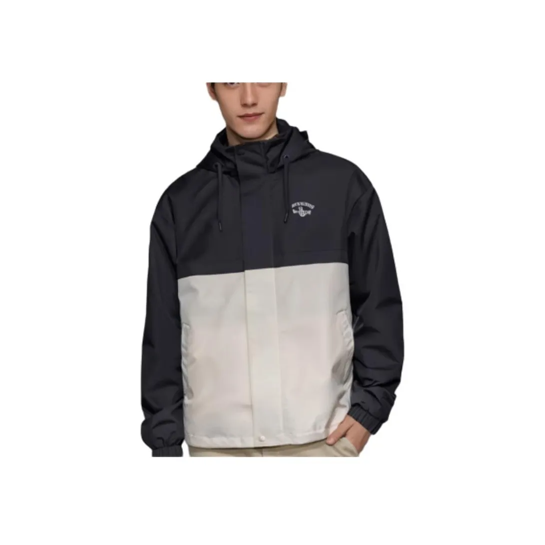 Anta Sports Life Collection Jackets Coats Men's Basic Black/Warm Jade White