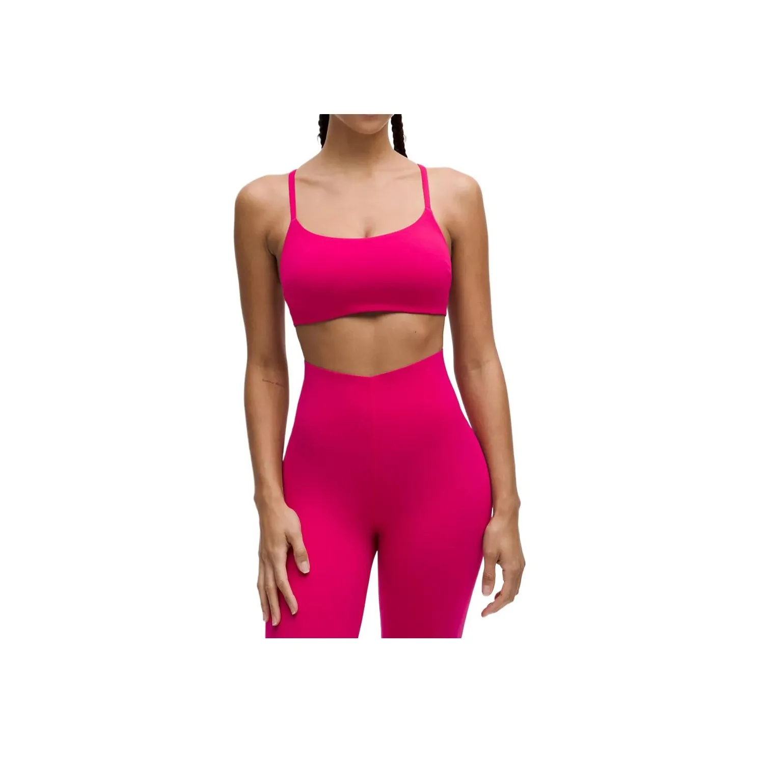 Lululemon Everlux™Wunder Train Strappy Racer Bra Light Support Sports Underwear Women's